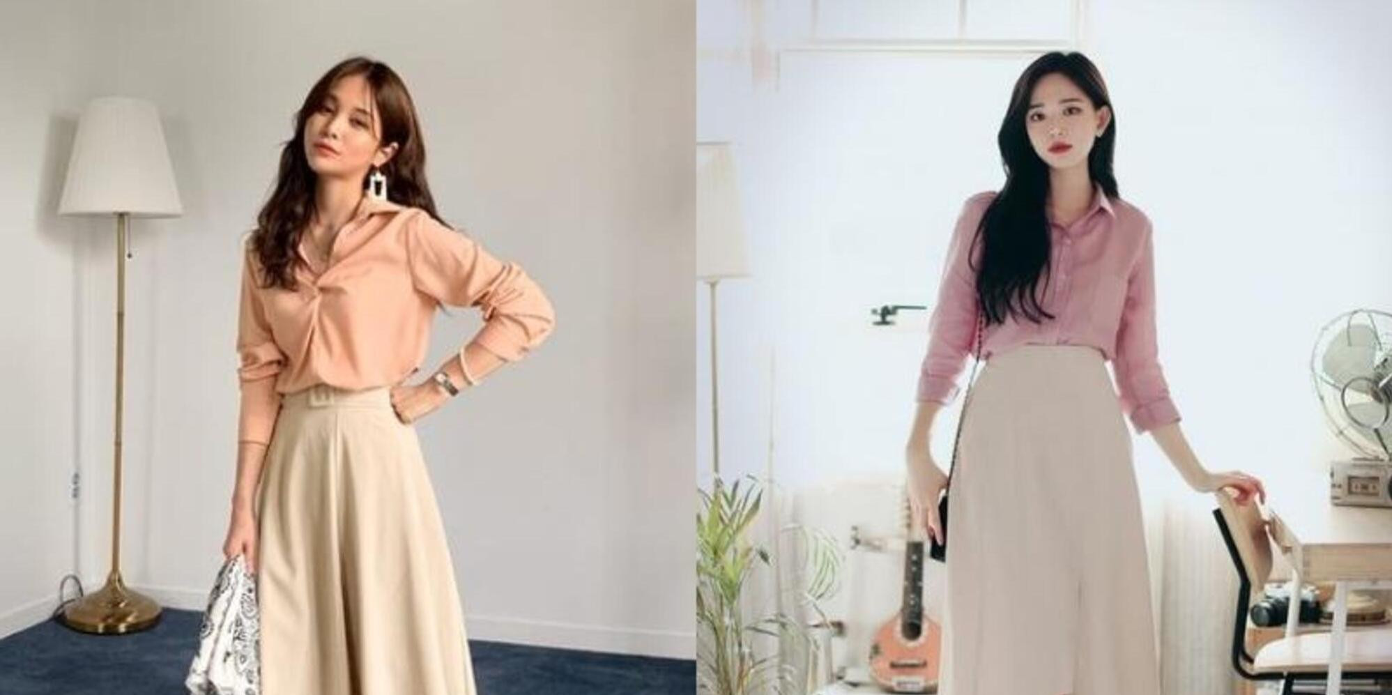 Bật mí các cách phối đồ với chân váy chữ A chuẩn đẹp