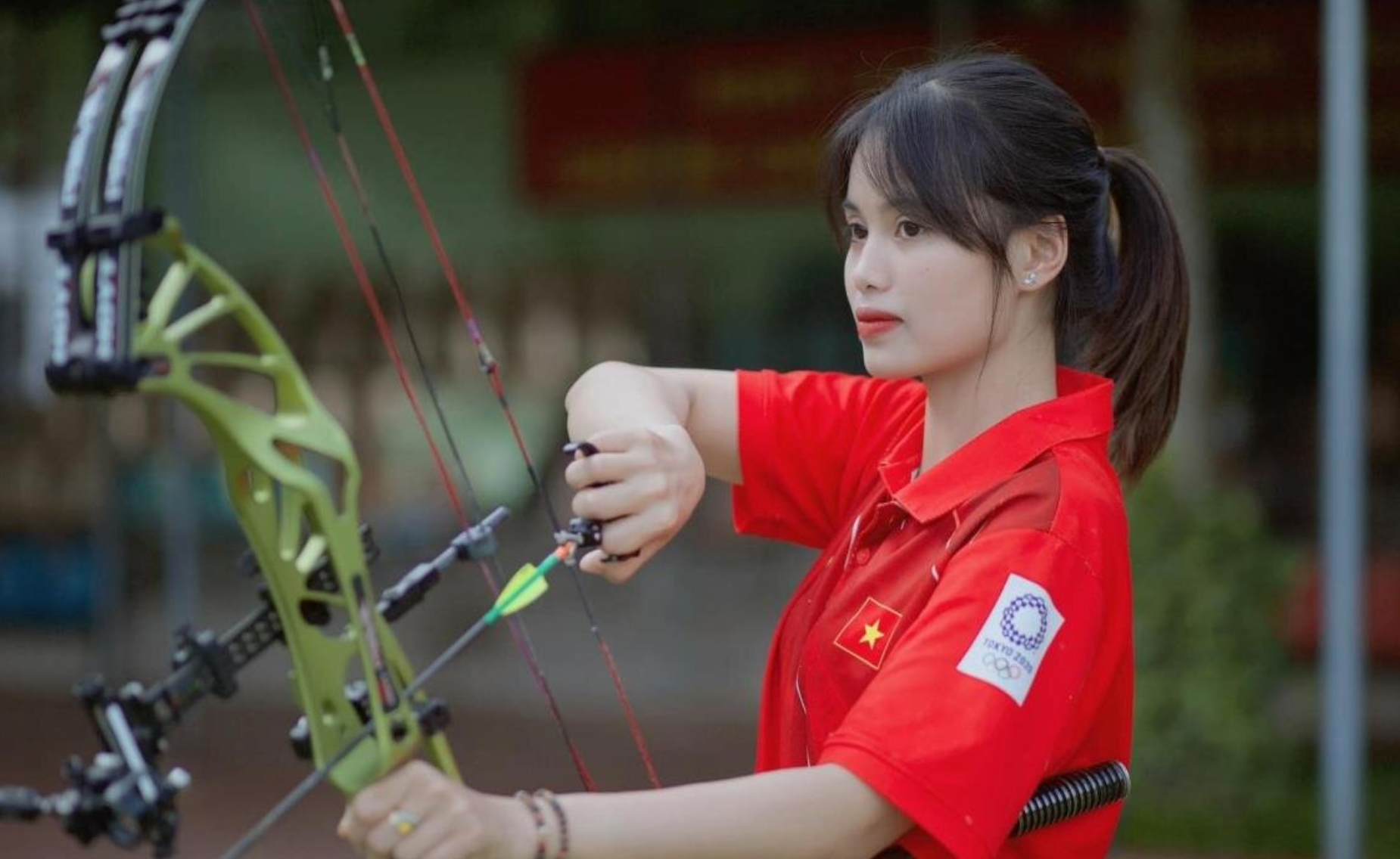 Hot girl bắn cung Việt Nam giành suất dự Olympic 2024