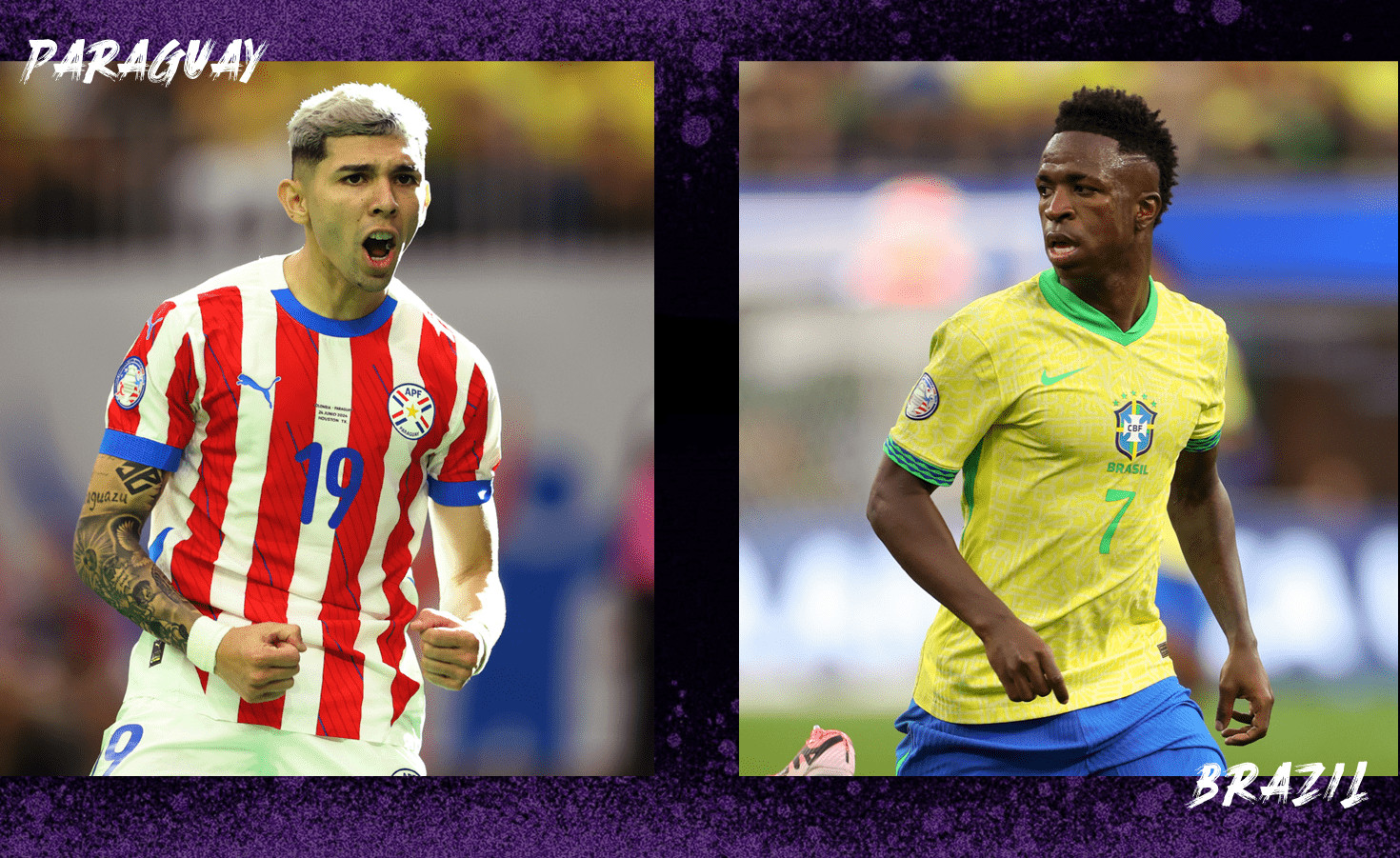 Link xem trực tiếp bóng đá Paraguay vs Brazil vòng bảng Copa America 2024