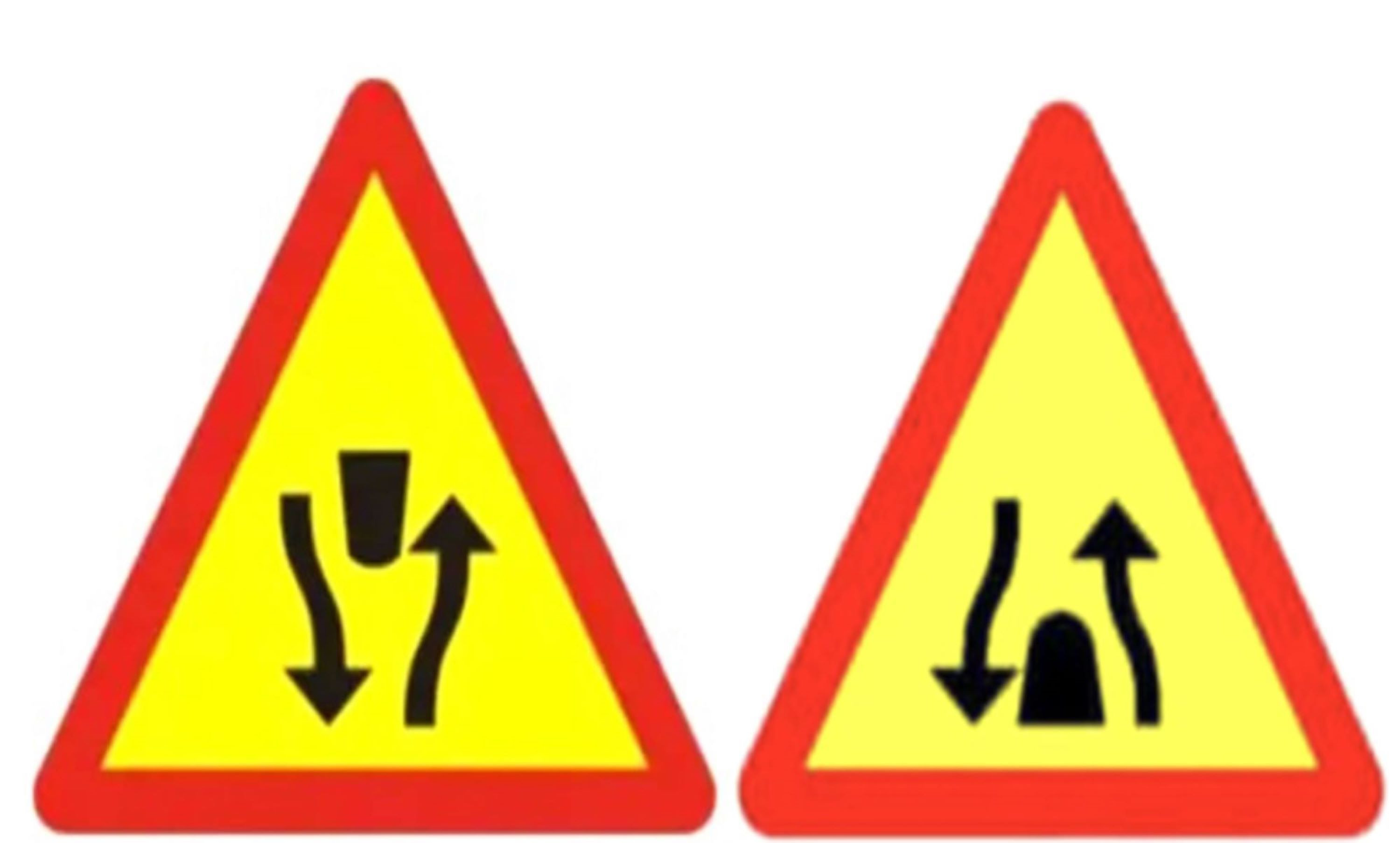 Ký hiệu biển số đường đôi và kết thúc đường đôi là gì?