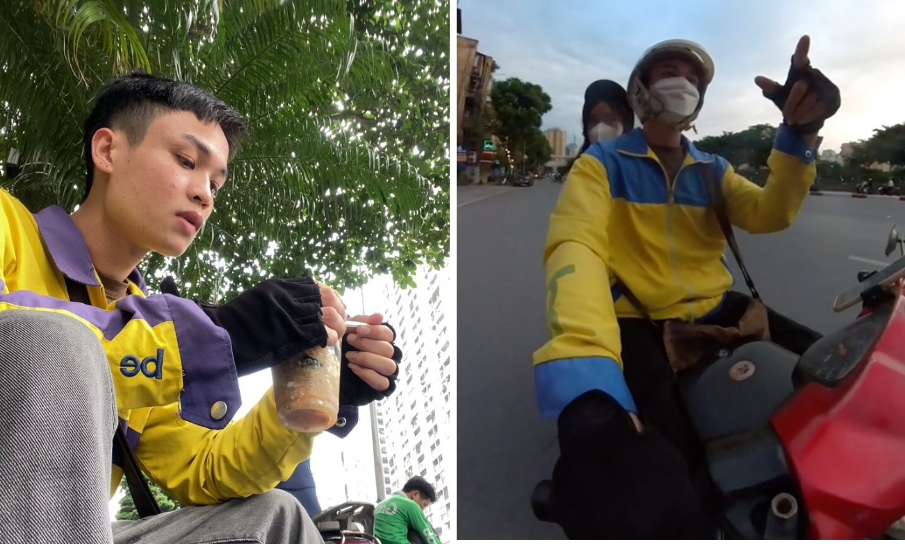 Chàng shipper gen Z và thử thách chạy xe kiếm 100 triệu đồng trong 4 tháng 