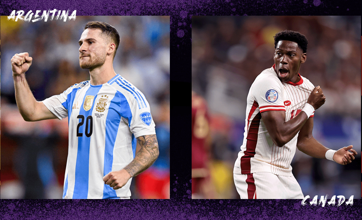 Link xem trực tiếp bóng đá Argentina vs Canada bán kết Copa America 2024