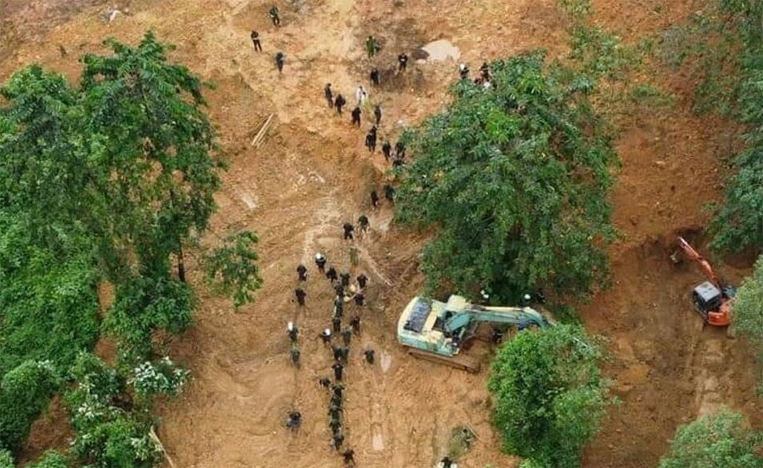 Áp thấp nhiệt đới trên biển Quảng Trị-Quảng Nam, nguy cơ sạt lở ở nhiều tỉnh