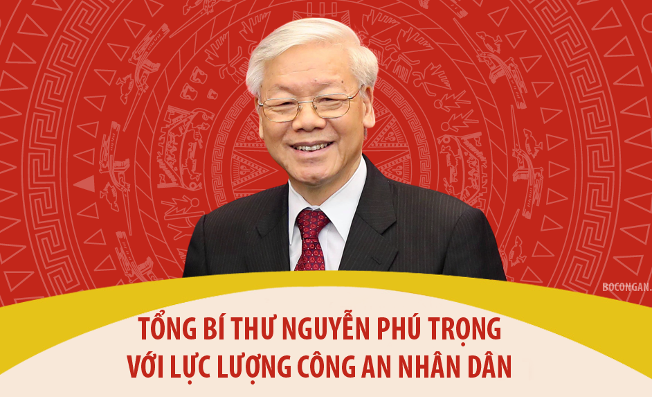 Tổng Bí thư Nguyễn Phú Trọng với lực lượng Công an Nhân dân