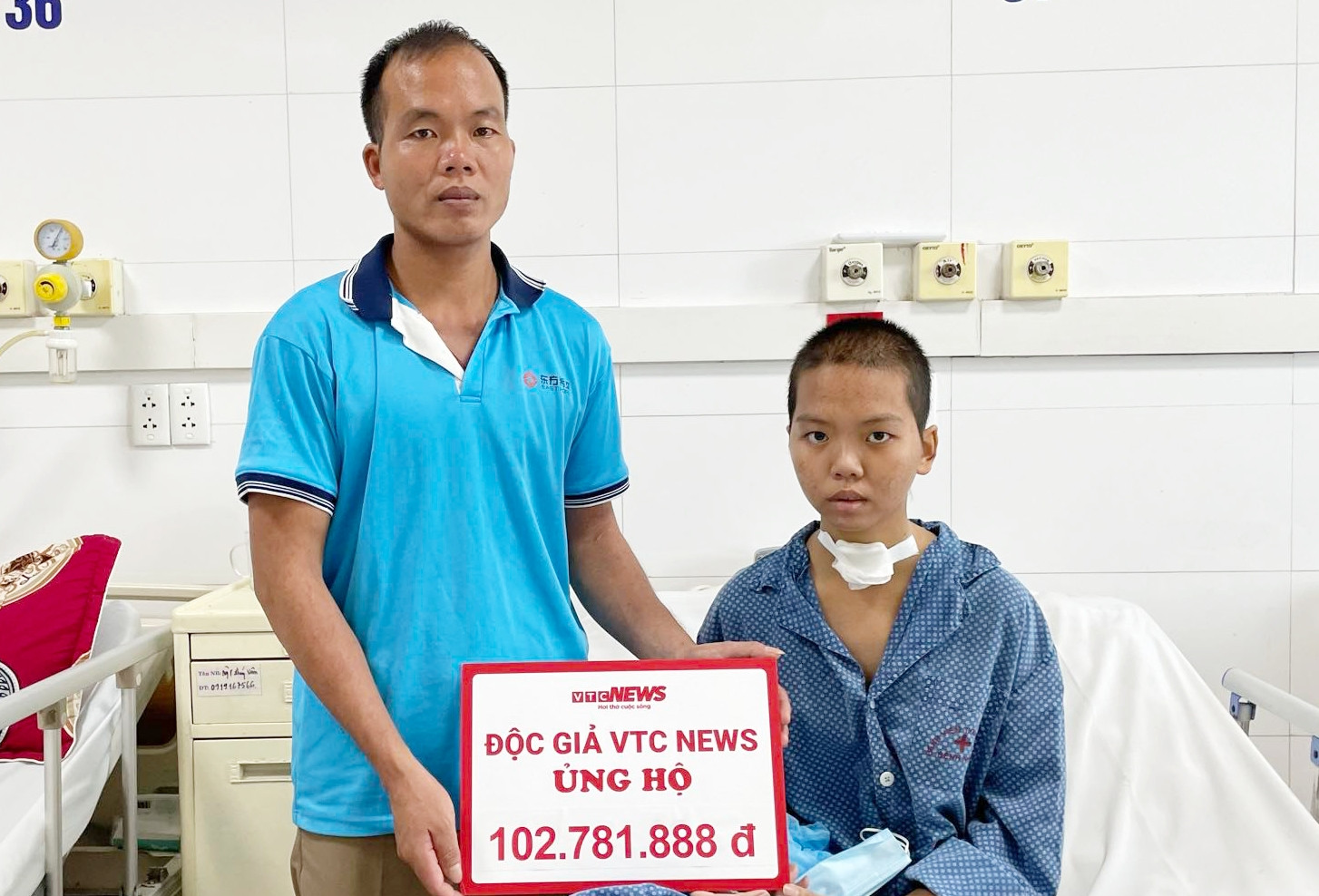 Bạn đọc VTC News hỗ trợ hơn 100 triệu đồng giúp cô bé gặp nạn khi mưu sinh