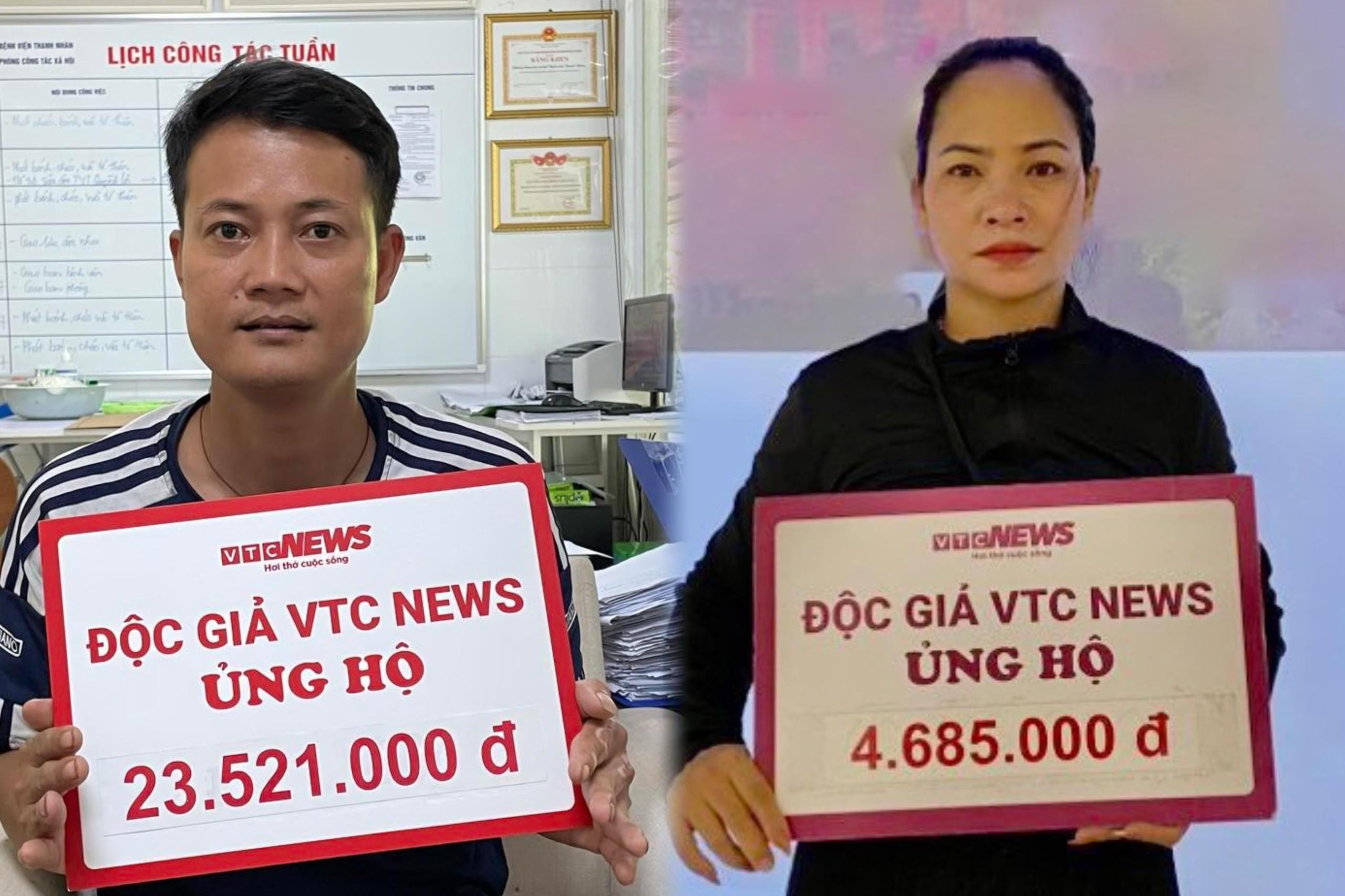 Bạn đọc Báo điện tử VTC News giúp đỡ 5 hoàn cảnh khó khăn gần 129 triệu đồng