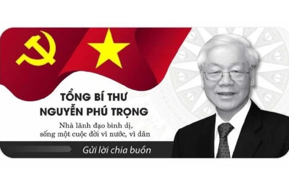 Người dân gửi lời chia buồn, tri ân Tổng Bí thư Nguyễn Phú Trọng trên VNeID