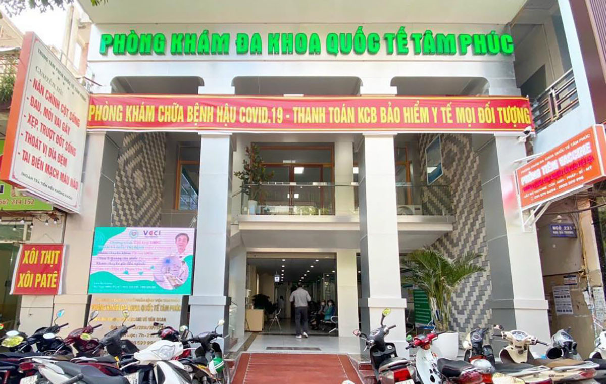 Thu hồi giấy phép hoạt động của Phòng khám Tâm Phúc, Hải Phòng