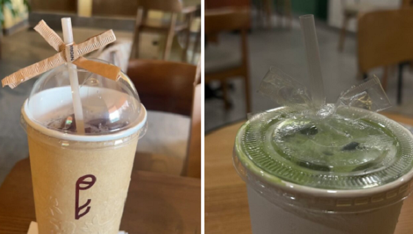 Vì sao giới trẻ 'đu trend' buộc nơ bằng bao đựng ống hút?