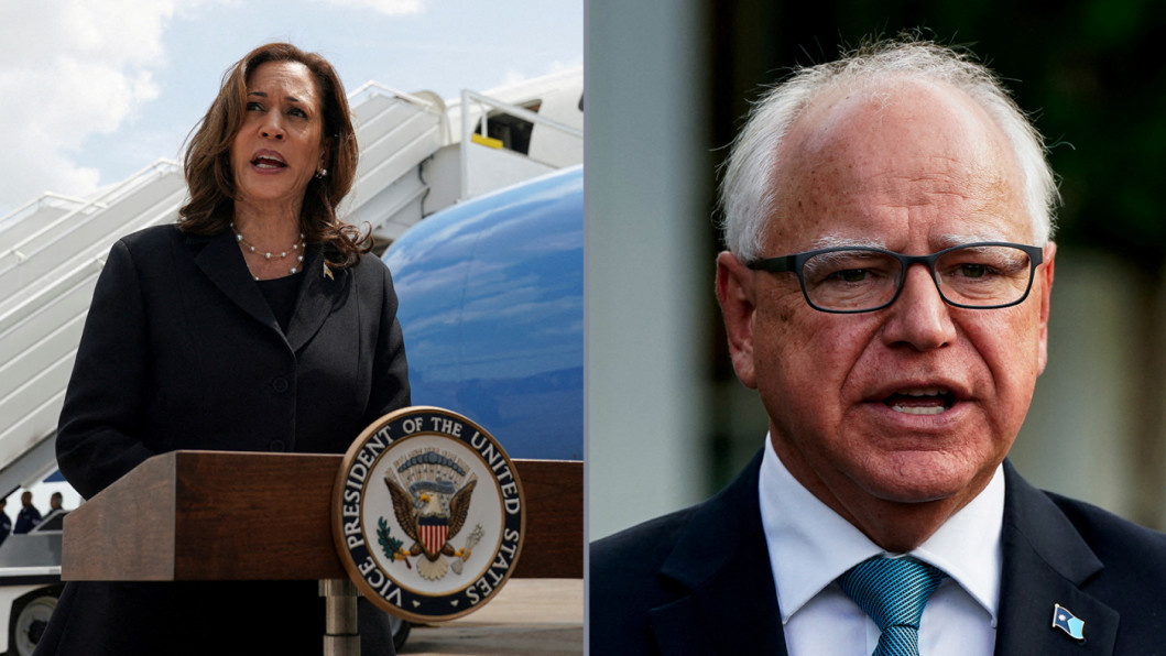 Bà Harris chọn ứng viên Phó tổng thống