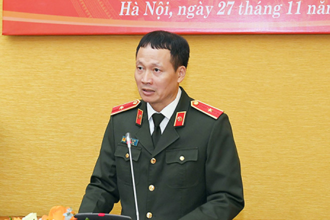 Thiếu tướng Vũ Hồng Văn làm Phó Chủ nhiệm Ủy ban Kiểm tra Trung ương