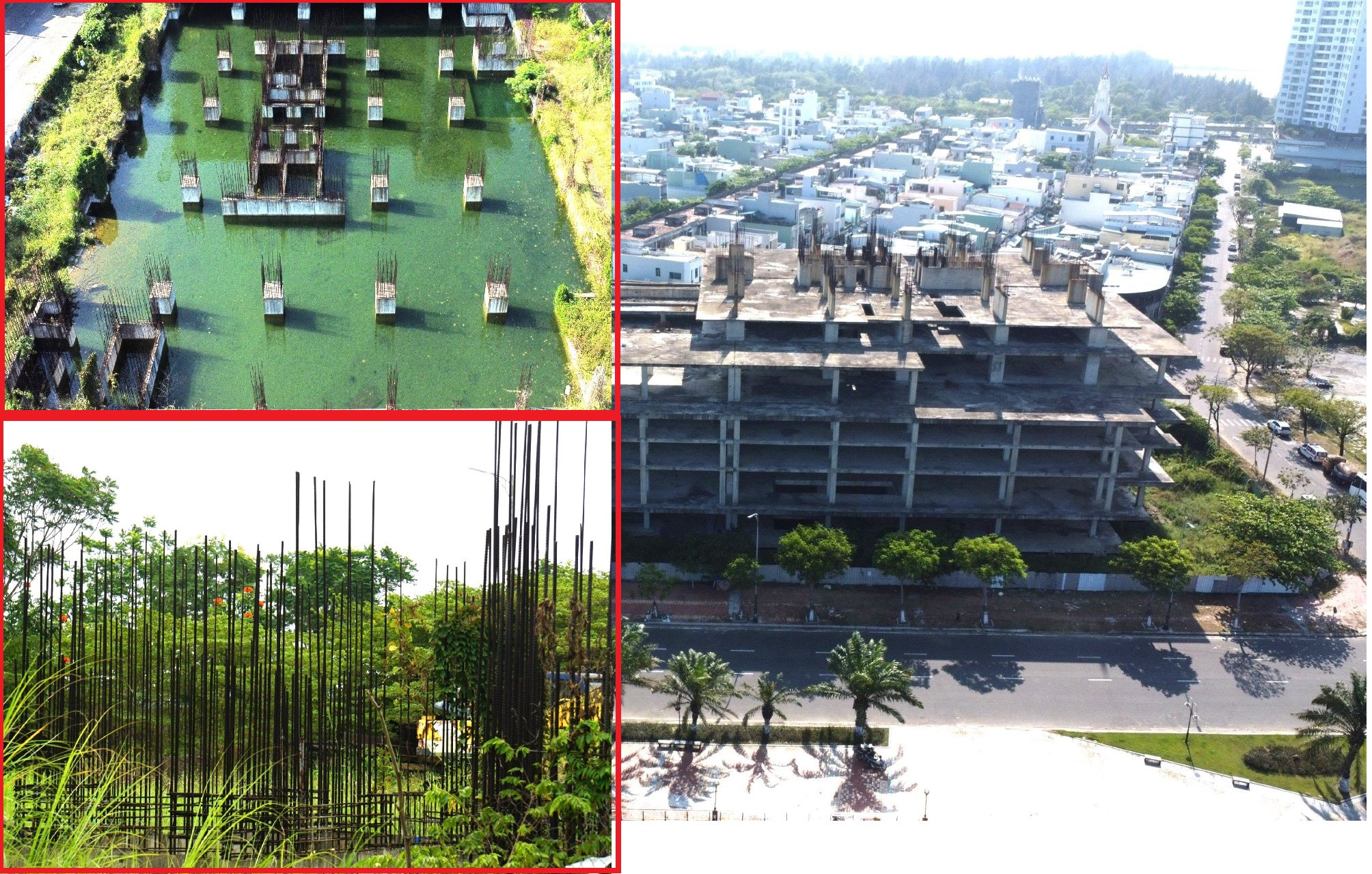 Khu phức hợp trung tâm thương mại và căn hộ cao cấp thành nơi ở của chuột, muỗi