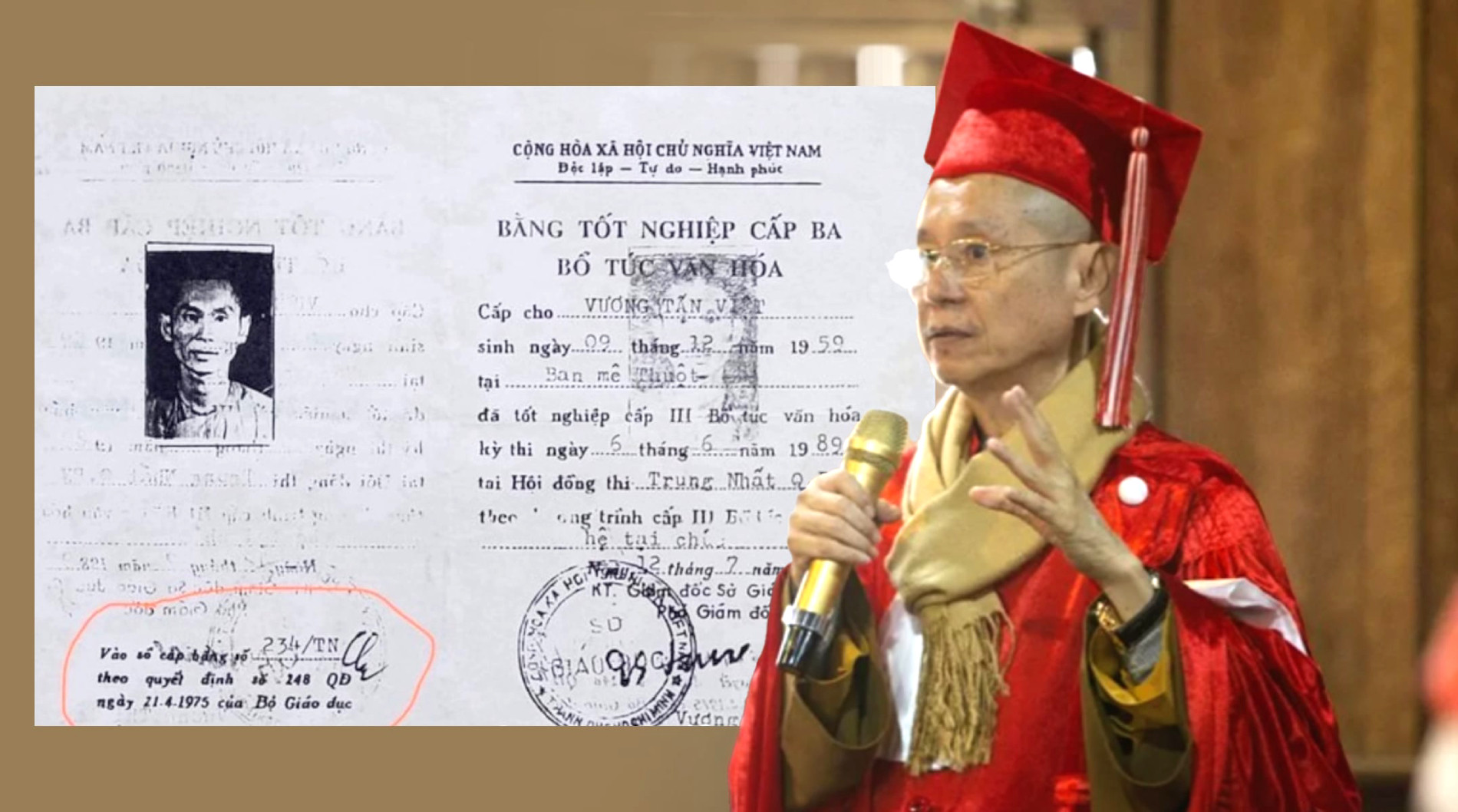 Nếu bằng cấp 3 của ông Thích Chân Quang là giả, quy trình xử lý sẽ ra sao?