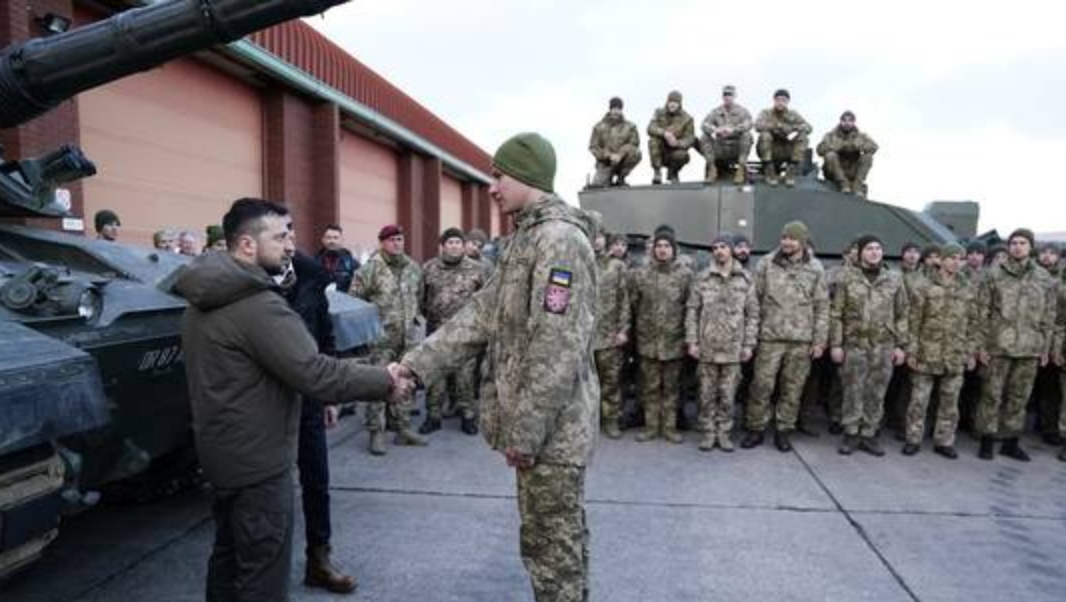 Xe tăng Anh tham gia cùng lực lượng Ukraine tại khu vực Kursk