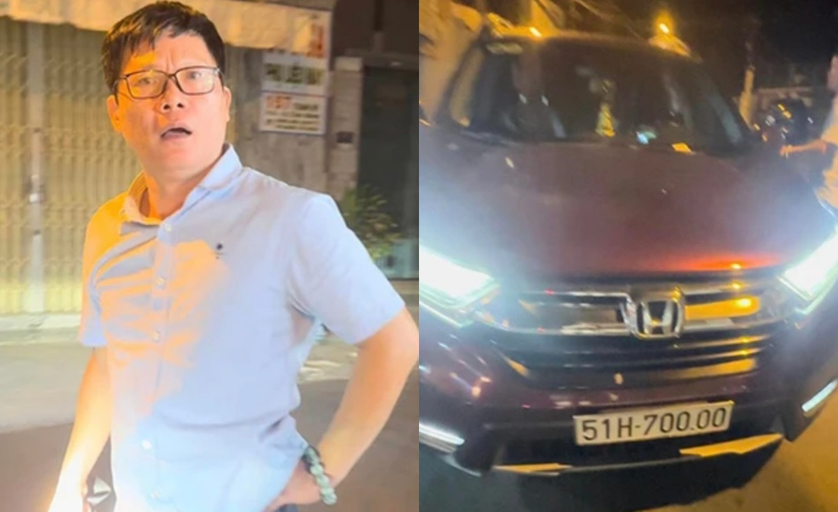 Bắt khẩn cấp tài xế chửi bới, hất cô gái lên nắp ca-pô ở TP.HCM