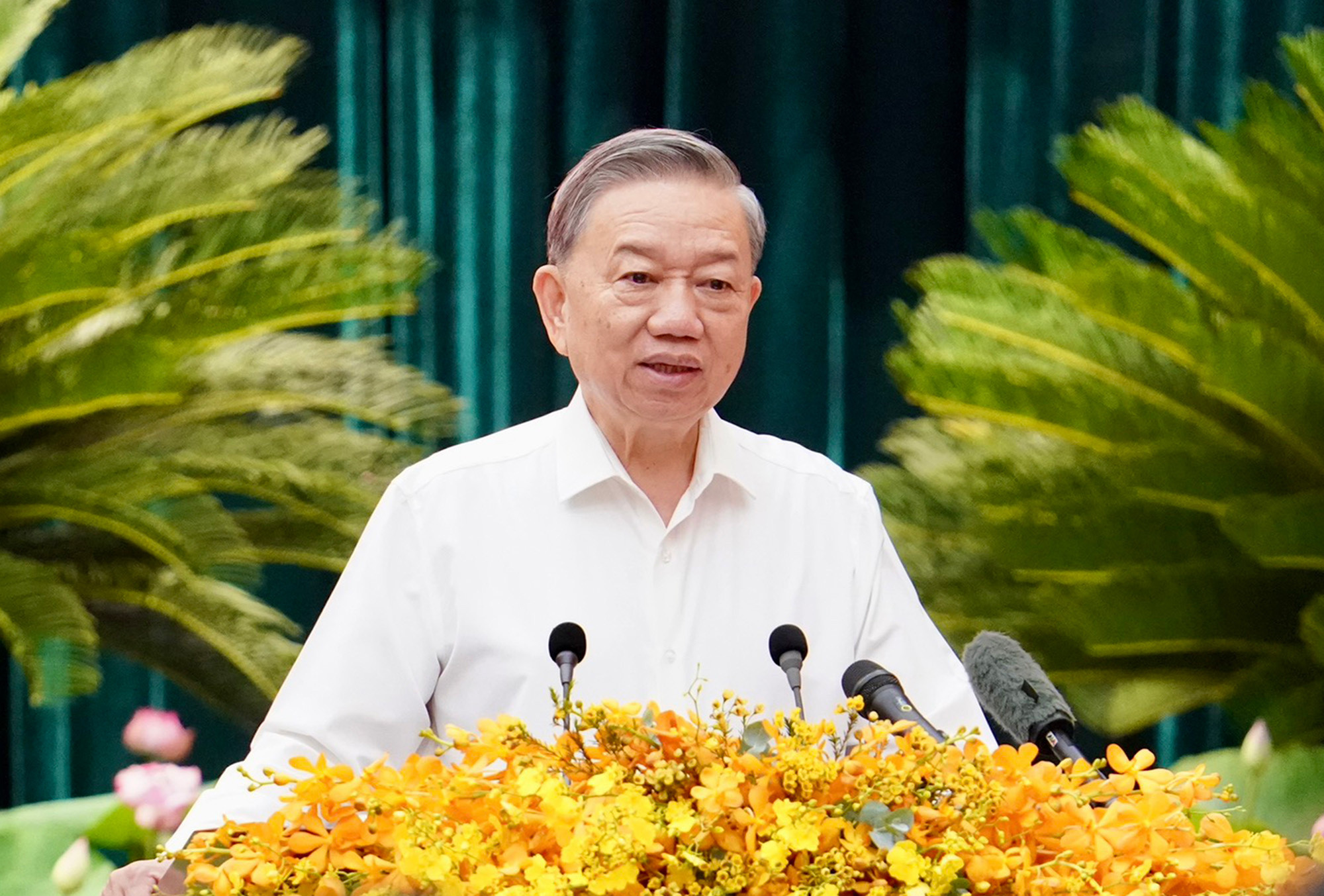 Tổng Bí thư, Chủ tịch nước Tô Lâm: TP.HCM thể hiện ý chí vươn lên mạnh mẽ