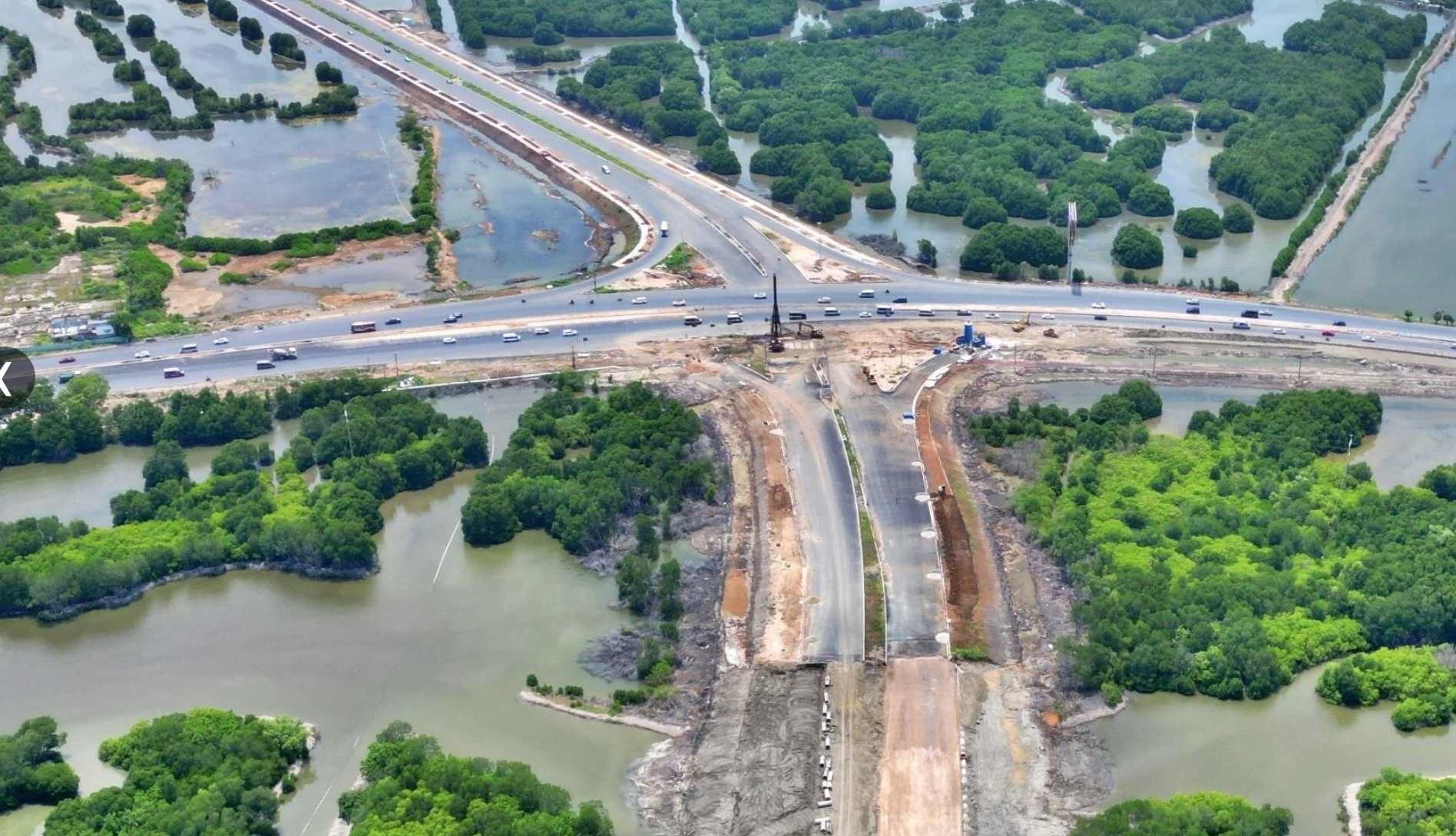 Đường ven biển nghìn tỷ nối Bà Rịa - Vũng Tàu với Bình Thuận sau 1 năm thi công