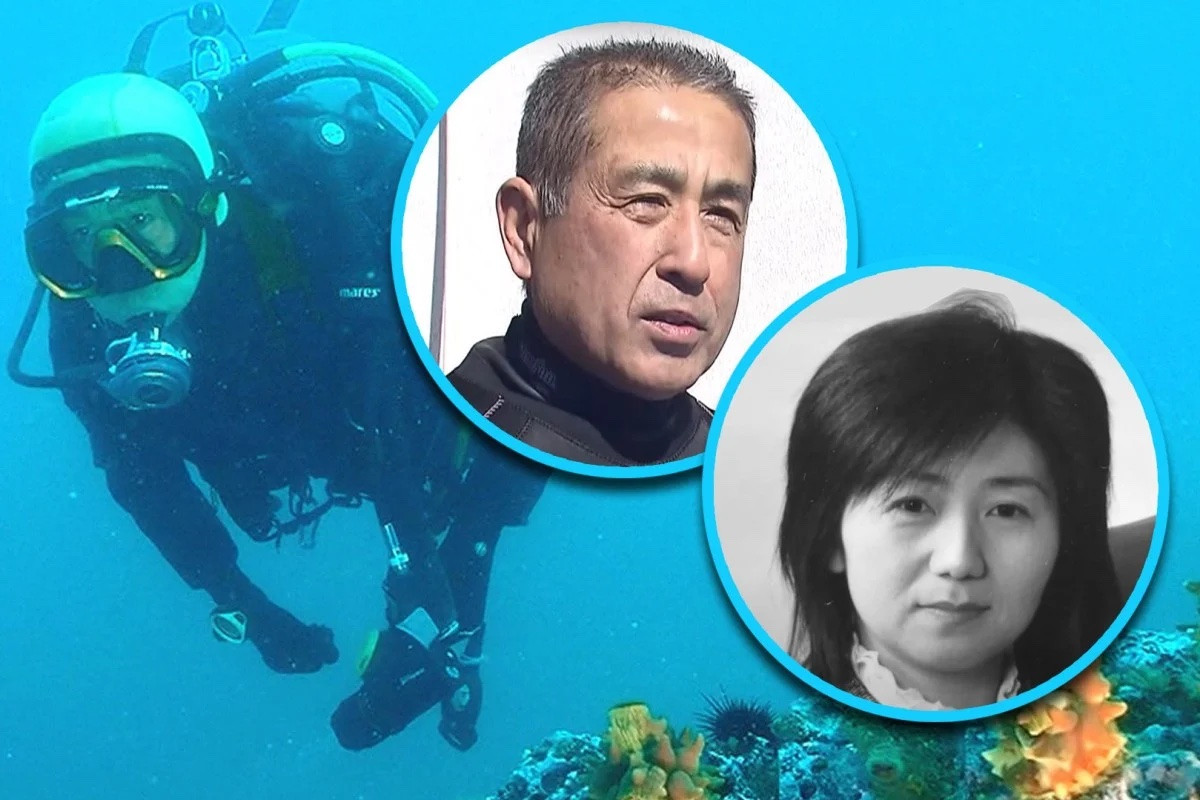 Chồng lặn xuống biển 650 lần trong 13 năm tìm hài cốt vợ