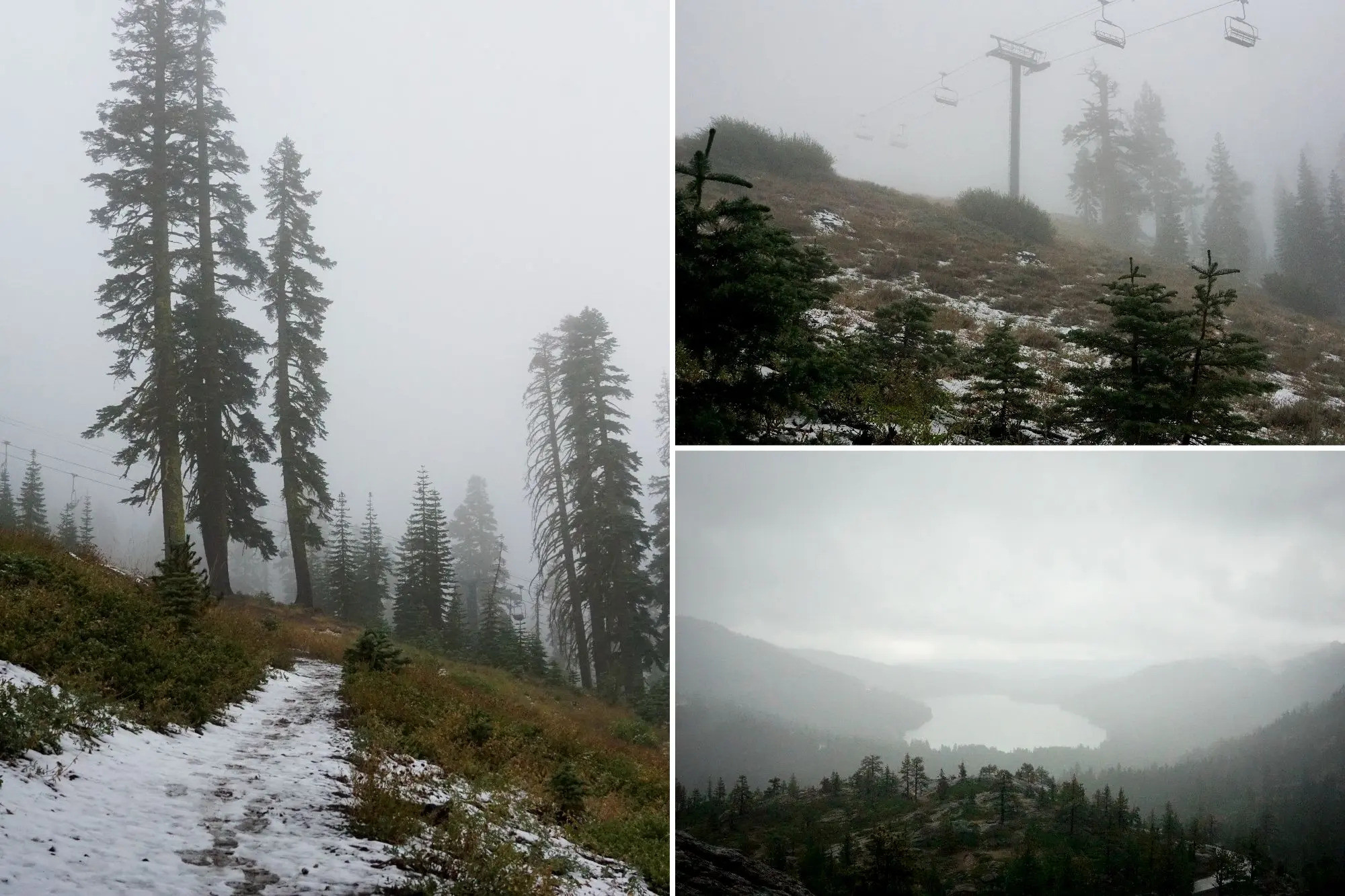 Tuyết rơi giữa mùa hè ở California