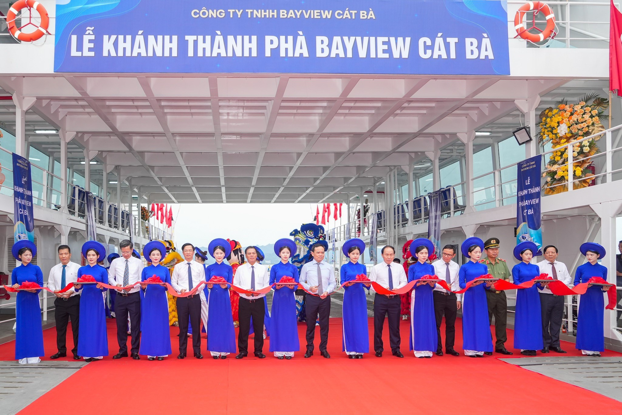 Hải Phòng: Khánh thành phà BayView ra đảo Cát Bà