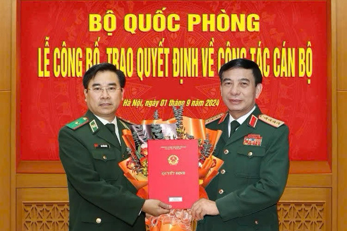 Cục trưởng Cục Trinh sát Võ Tiến Nghị được thăng quân hàm Thiếu tướng