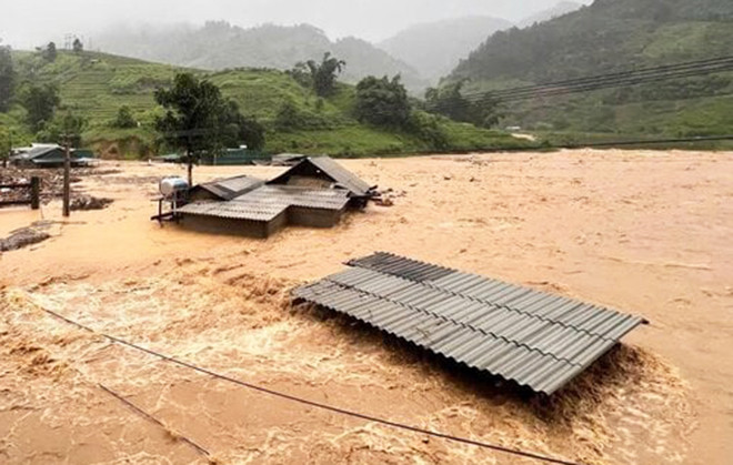 Tin lũ đặc biệt lớn trên sông Thao, lũ ở Yên Bái tương đương năm 2008