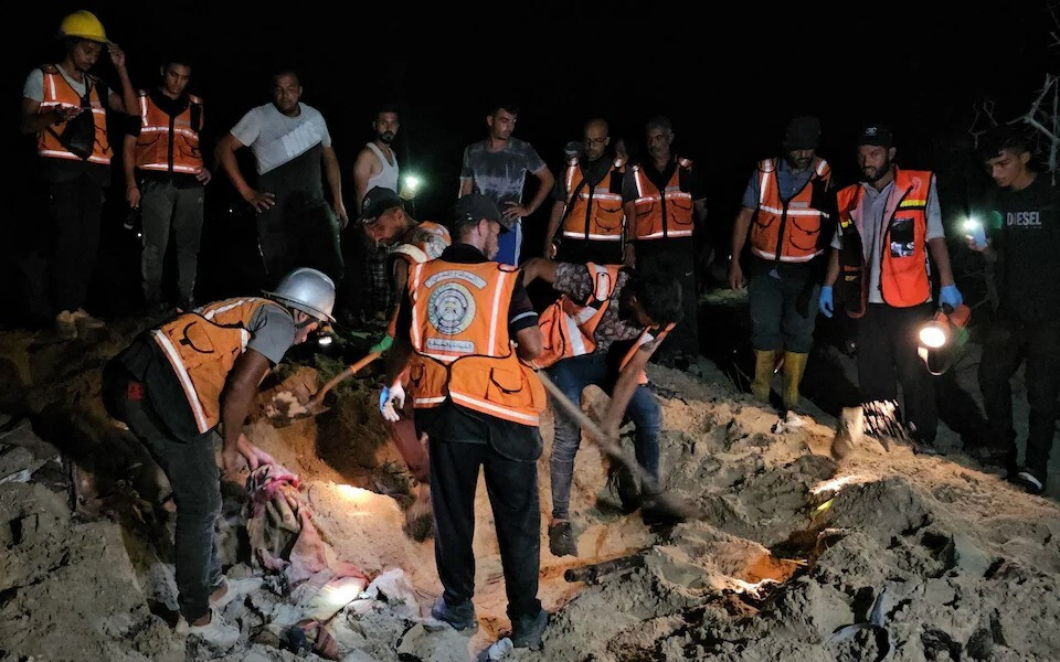 Vùng nhân đạo ở Gaza trúng tên lửa Israel, ít nhất 40 người chết