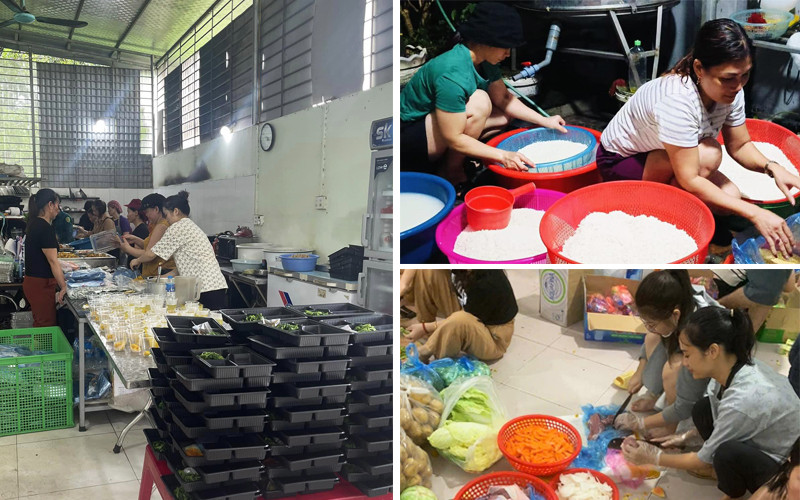 Dân mạng cùng nhau góp áo phao, nấu đồ ăn gửi tới vùng ngập lụt