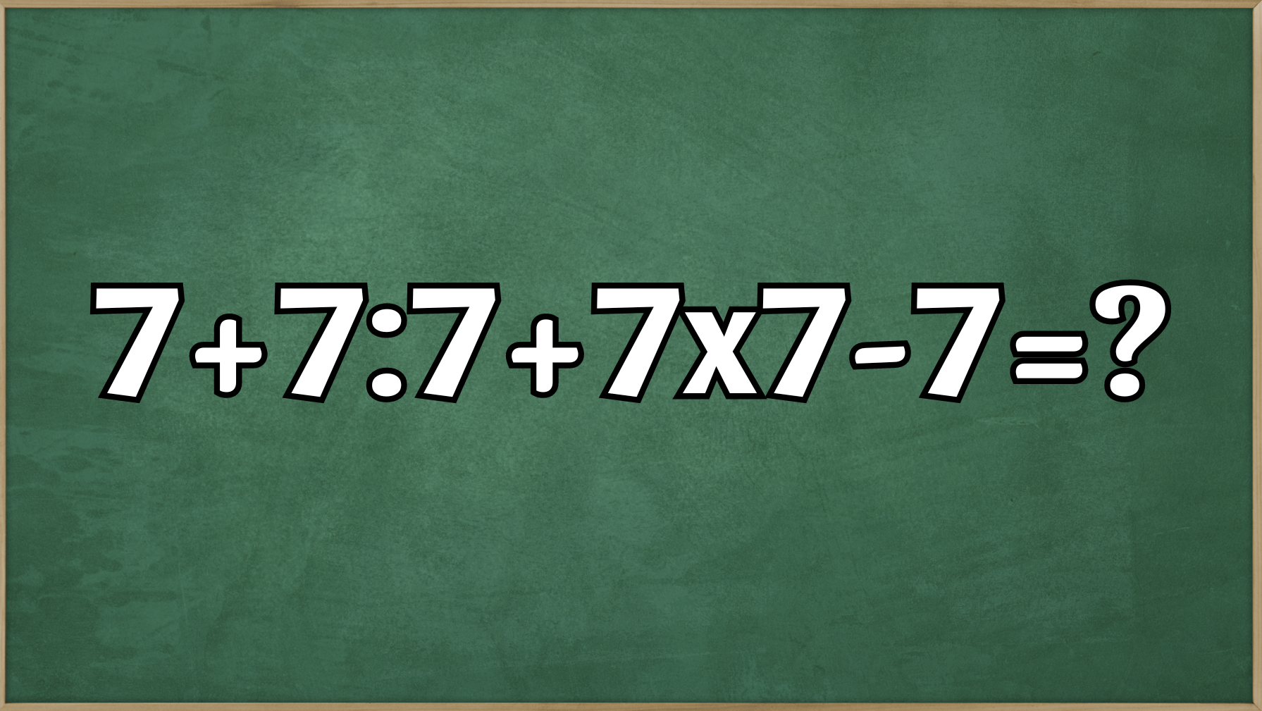 Phép tính cộng trừ đơn giản vẫn khiến 90% người giải sai