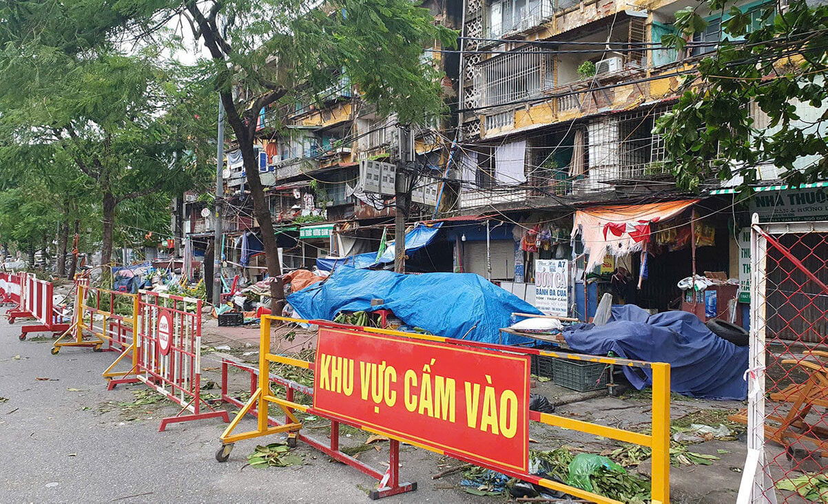 Hải Phòng: Ngừng sử dụng 41 chung cư cũ nguy hiểm cấp độ D sau bão số 3