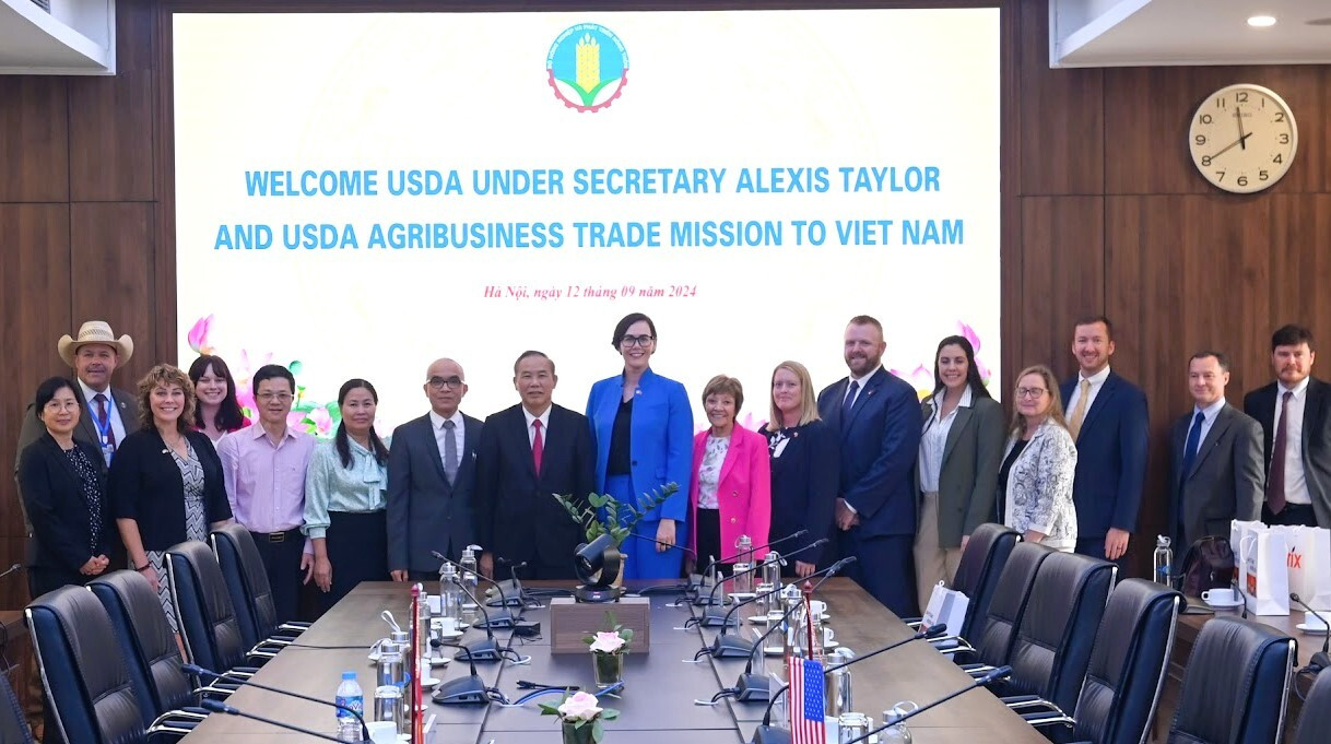 Phái đoàn doanh nghiệp nông nghiệp Mỹ lớn đến Việt Nam