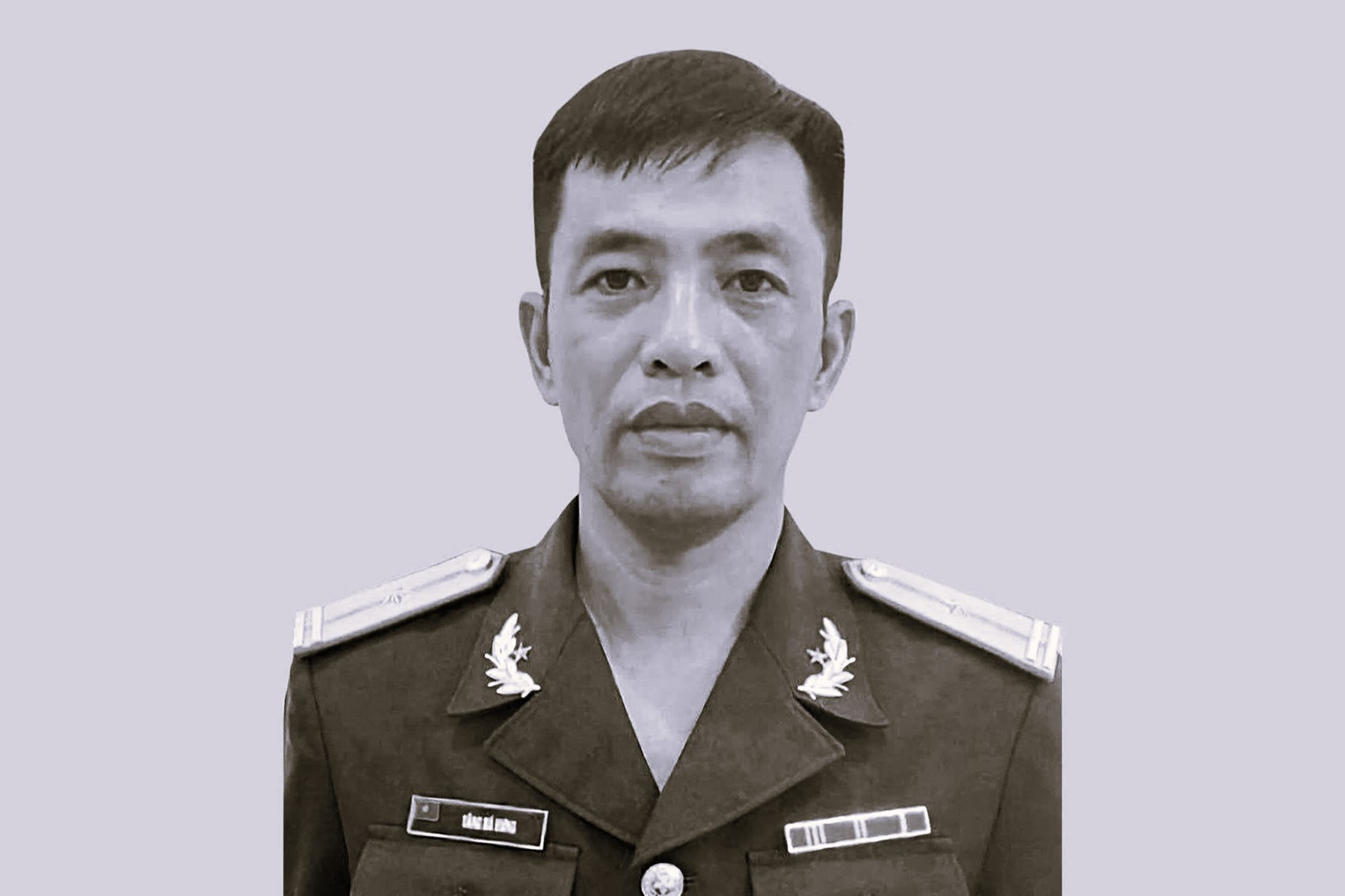 Truy tặng Huân chương bảo vệ Tổ quốc hạng Ba cho Trung tá QNCN Tăng Bá Hưng