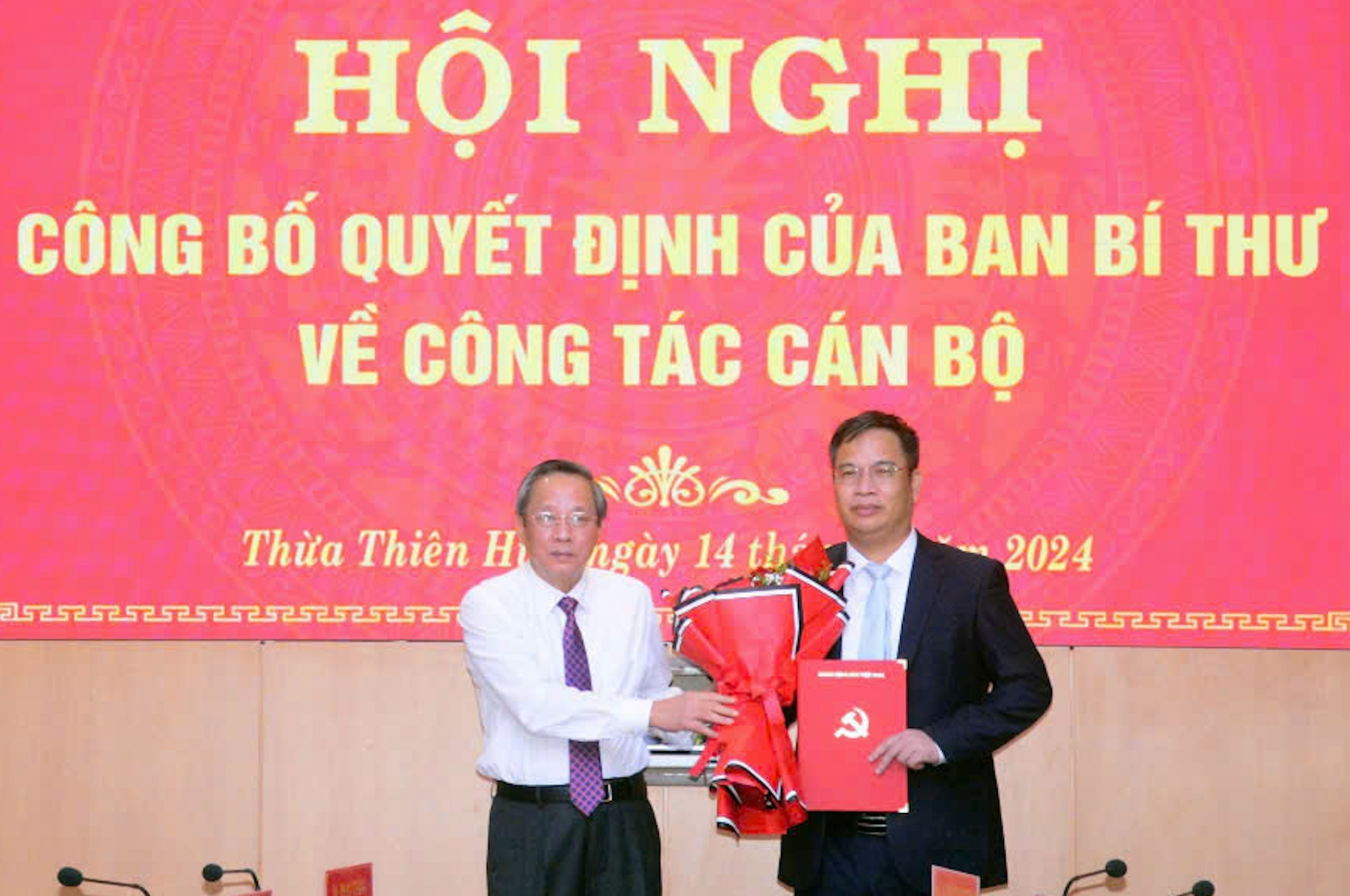 Thừa Thiên Huế có tân Phó Bí thư Tỉnh ủy