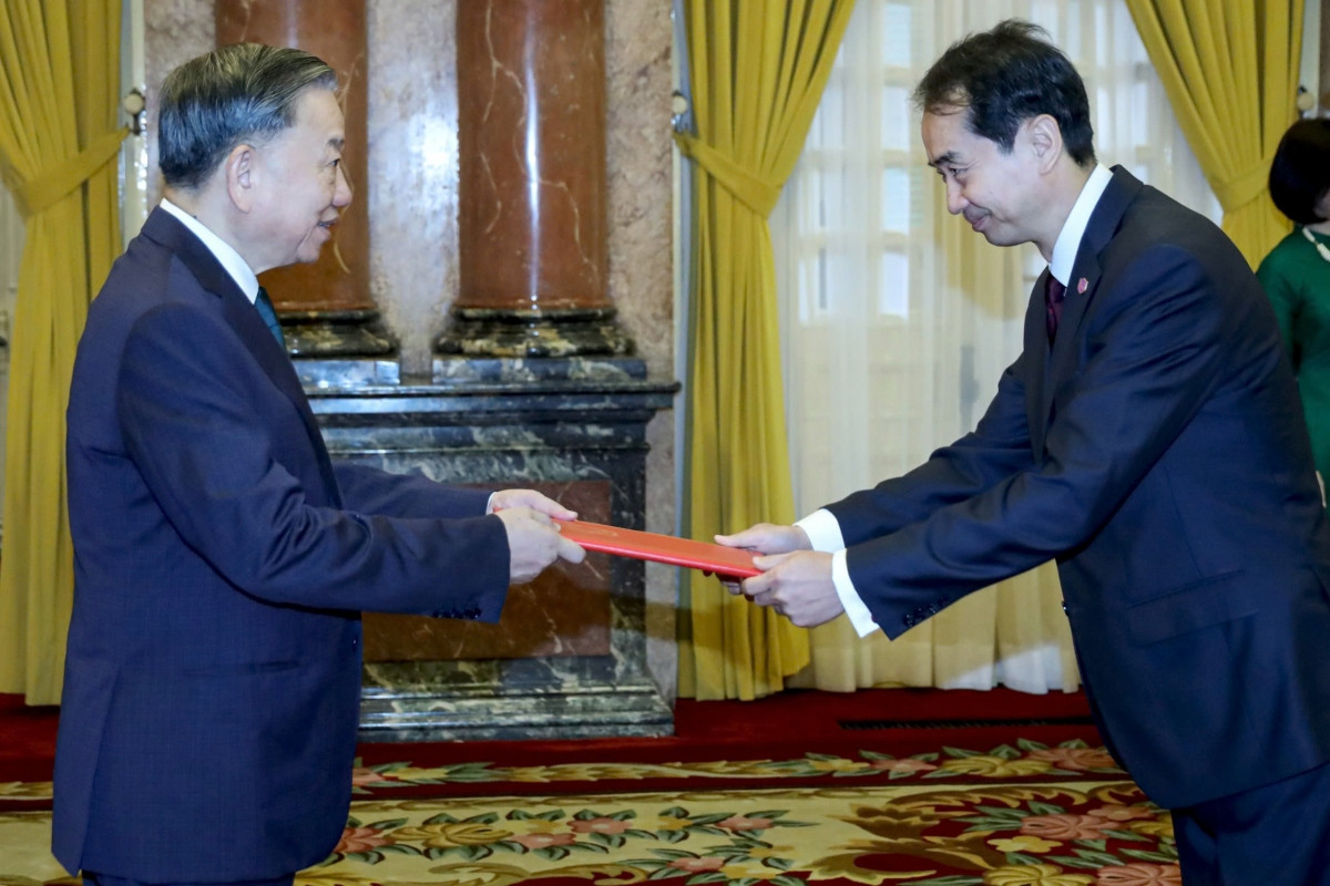 Tổng Bí thư, Chủ tịch nước Tô Lâm tiếp tân Đại sứ Trung Quốc