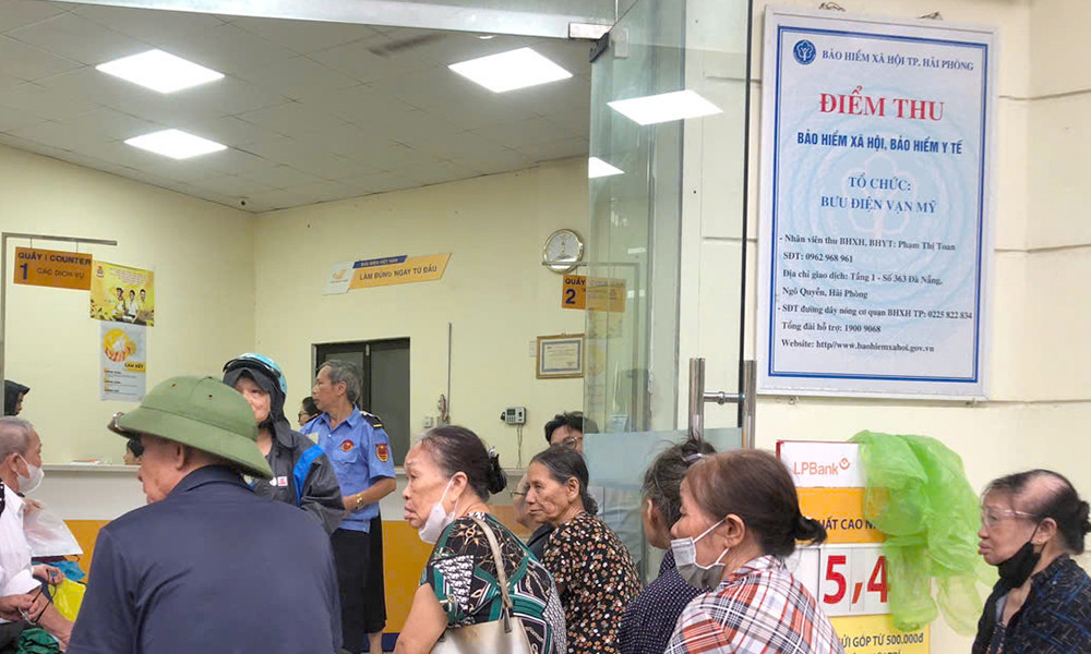 BHXH Hải Phòng: Đảm bảo đầy đủ quyền lợi người tham gia BHXH, BHYT sau mưa bão