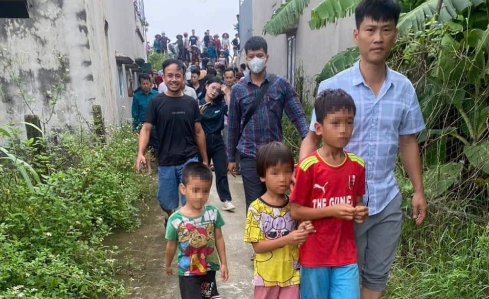 Tìm thấy 3 anh em bị mất tích ở Ninh Bình