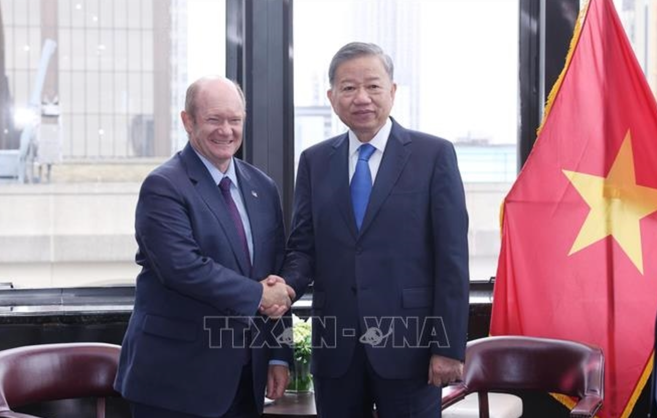 Tổng Bí thư, Chủ tịch nước Tô Lâm tiếp Thượng nghị sĩ Hoa Kỳ Chris Coons