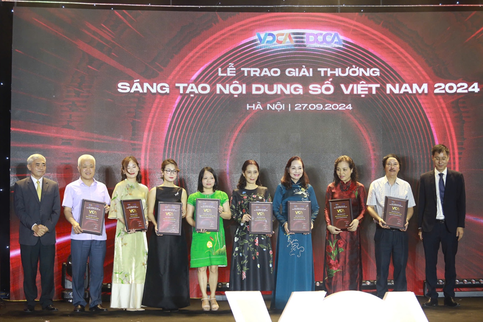 Công bố 12 Giải thưởng Sáng tạo Nội dung số Việt Nam 2024
