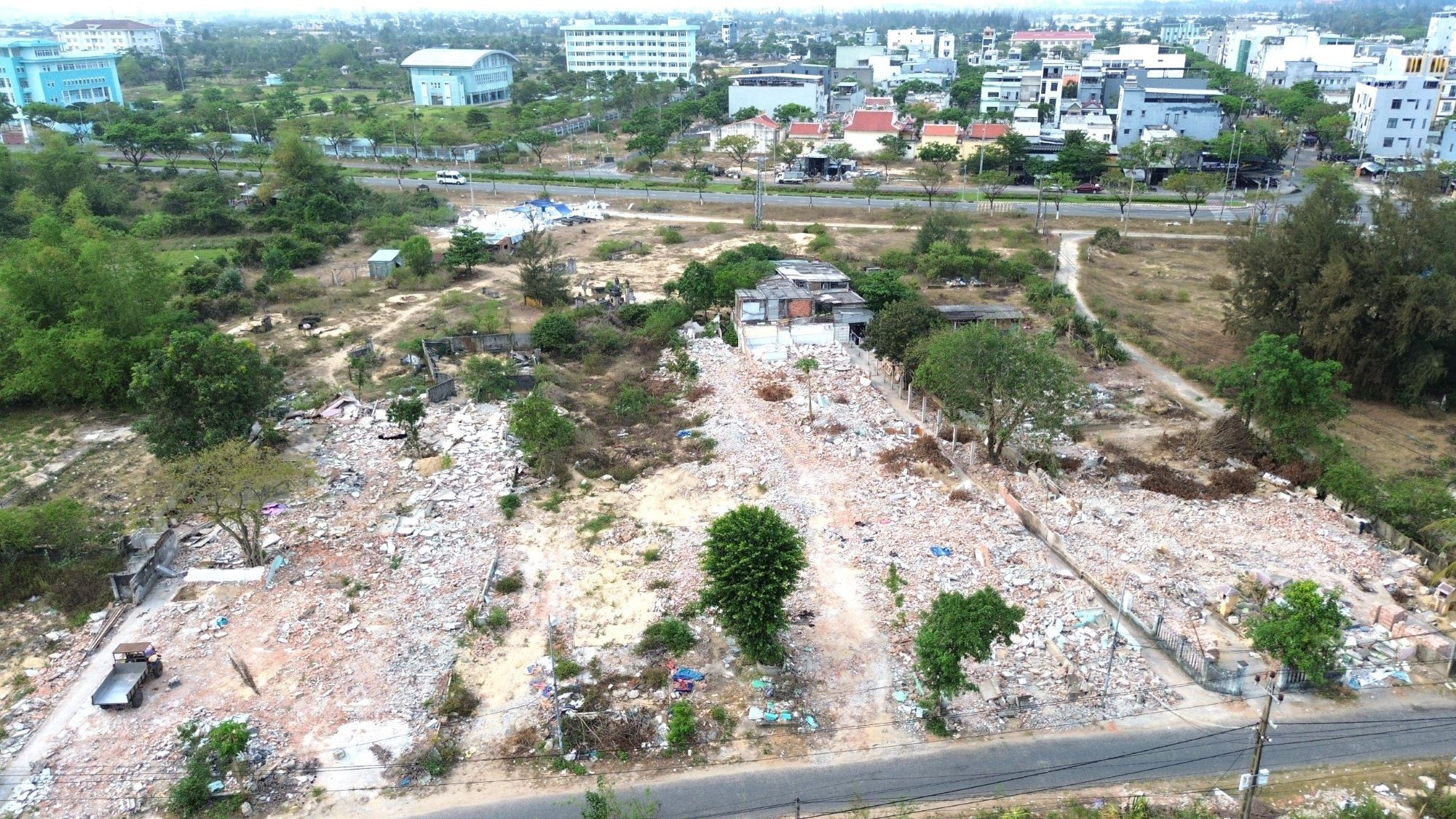 Khu tái định cư phục vụ giải tỏa Dự án Làng Đại học Đà Nẵng chậm tiến độ