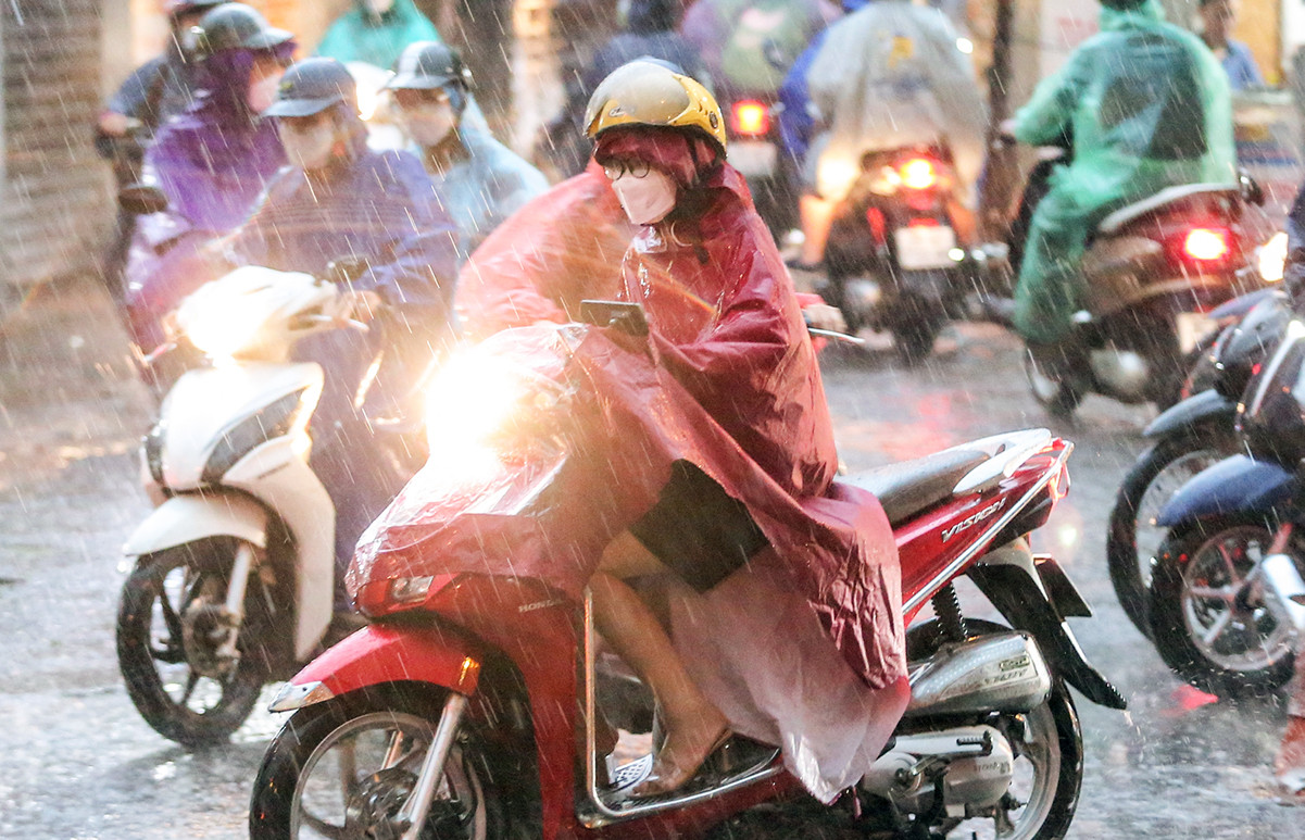 Cảnh báo ngập úng, sạt lở, lũ quét do mưa lớn tại Bắc Bộ và Thanh Hoá