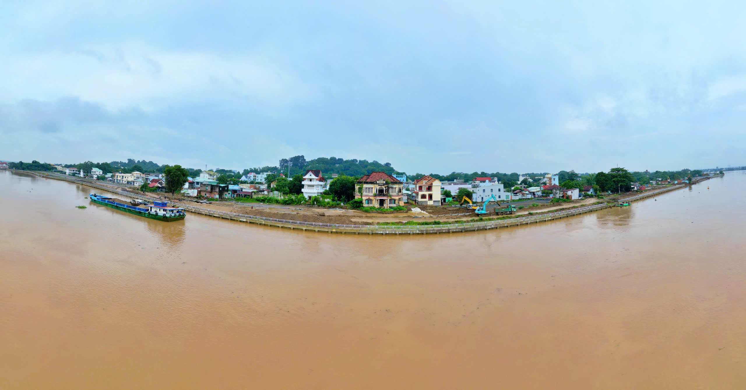 Toàn cảnh đường ven sông Đồng Nai sau hơn 2 năm thi công