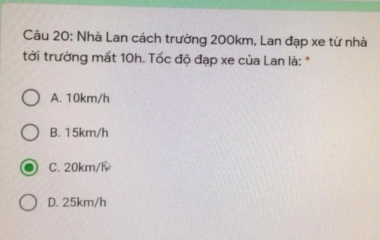 Những bài toán 'cười ra nước mắt' gây sốt mạng xã hội