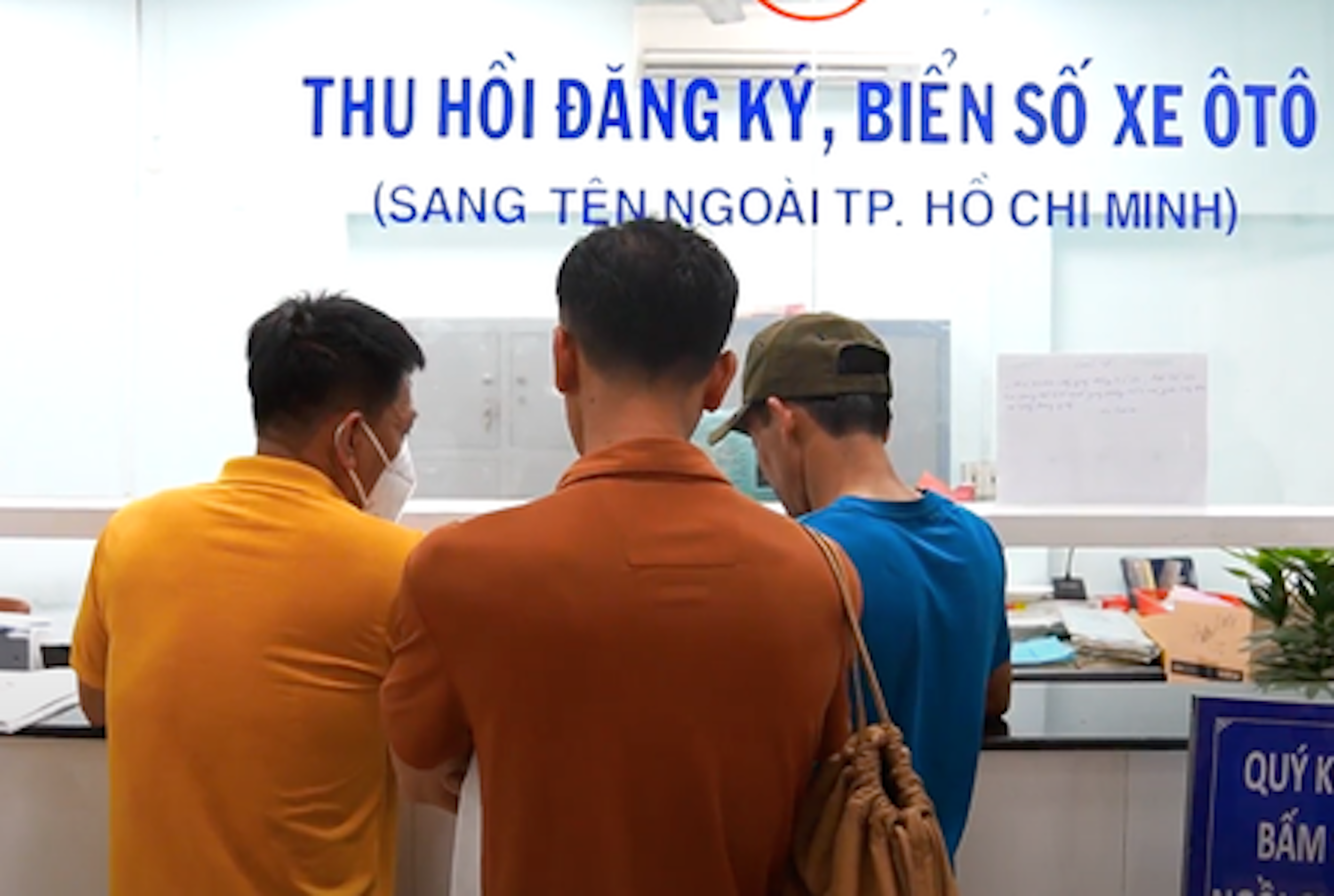 Thủ tục đăng ký xe tạm thời khi mua ô tô cũ 