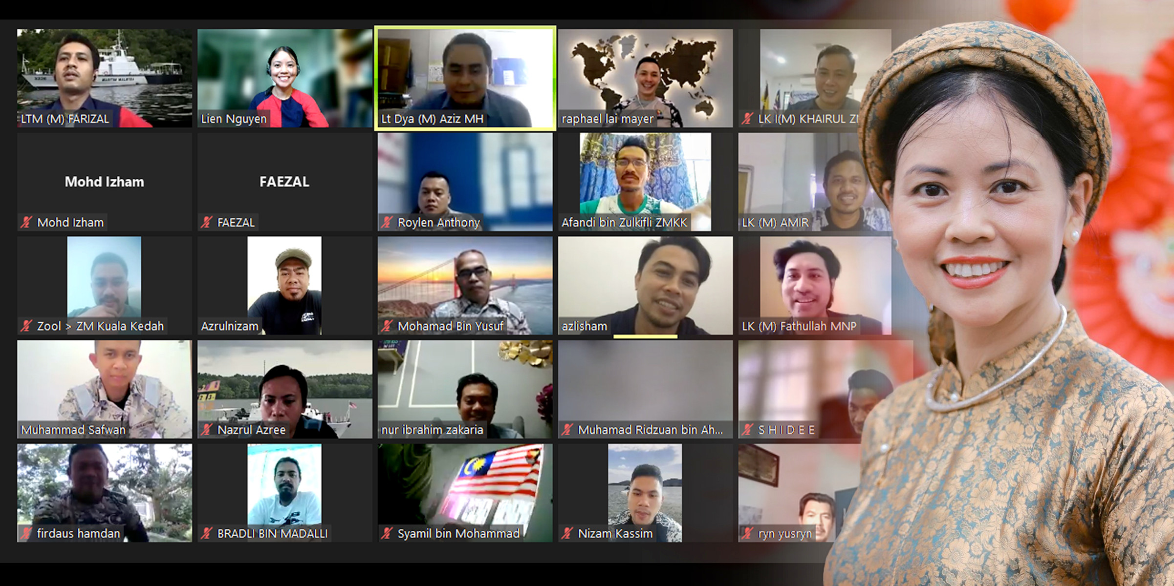 Lớp học tiếng Việt đặc biệt dành cho cảnh sát Malaysia