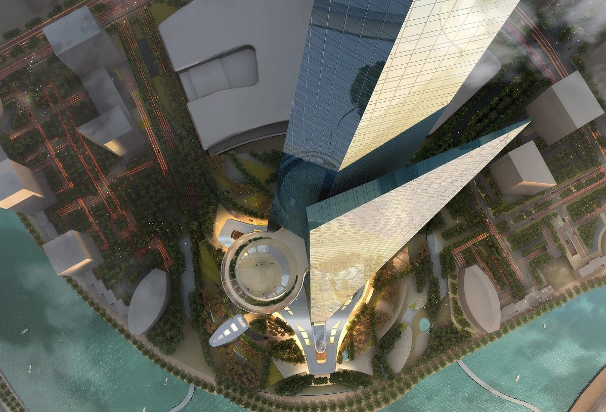 Tòa nhà cao 1 km tái khởi công sau nhiều năm gián đoạn vì tham nhũng