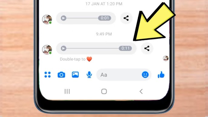 Cách tải file ghi âm trên Messenger mới nhất