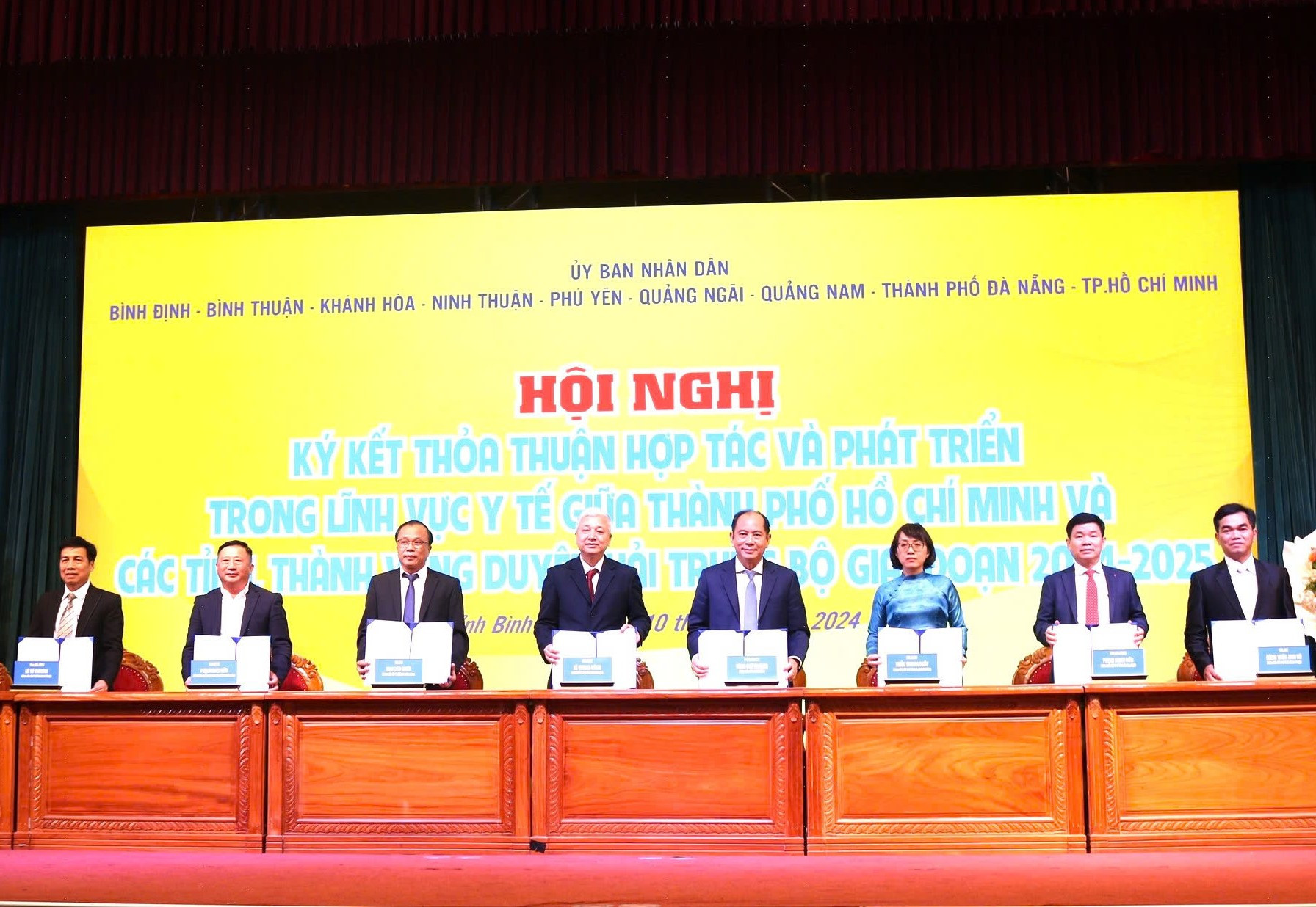 Bình Định và các tỉnh Duyên hải Trung Bộ hợp tác phát triển y tế với TP.HCM