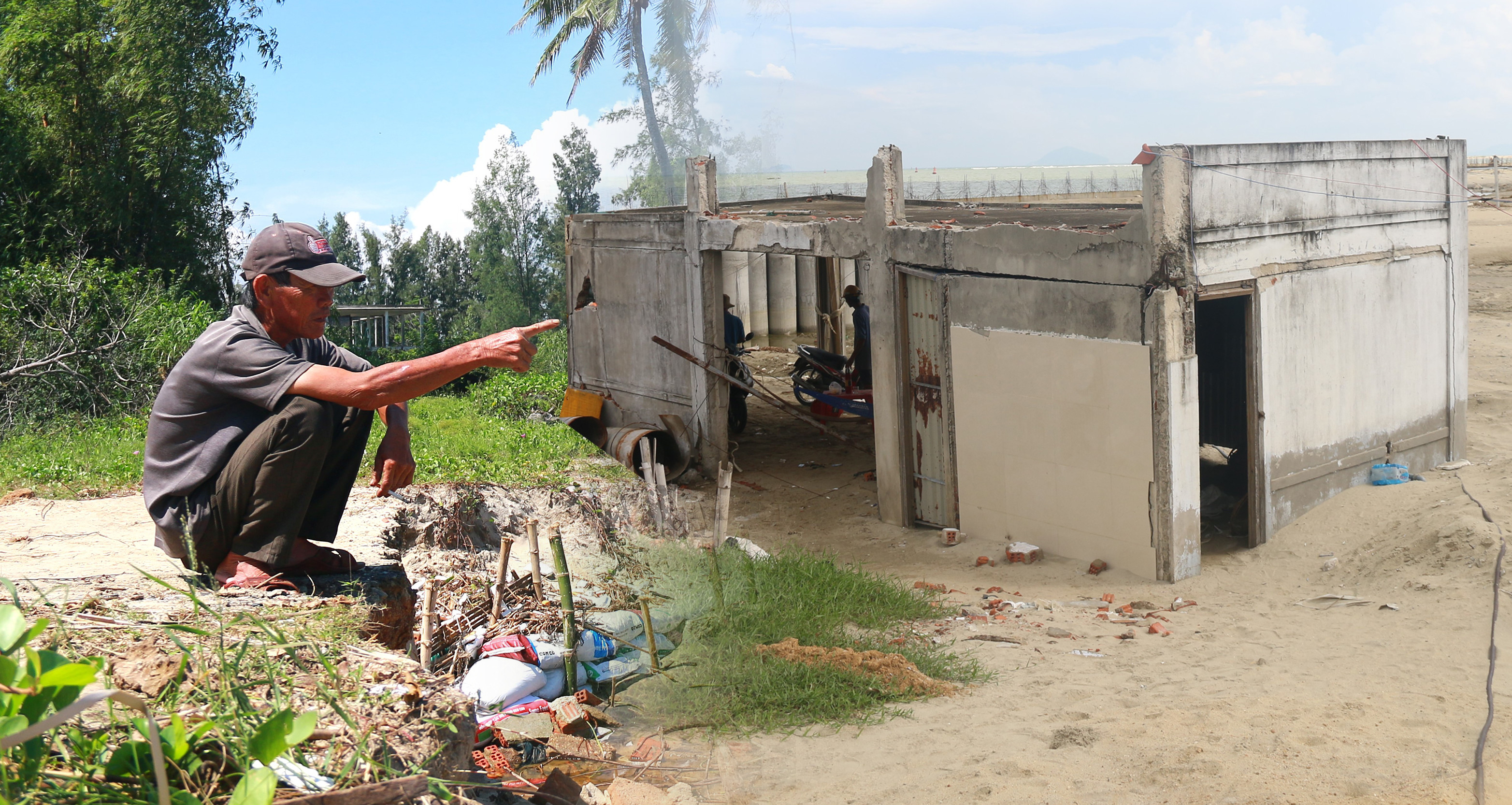 Đêm nằm lo sóng 'nuốt' làng