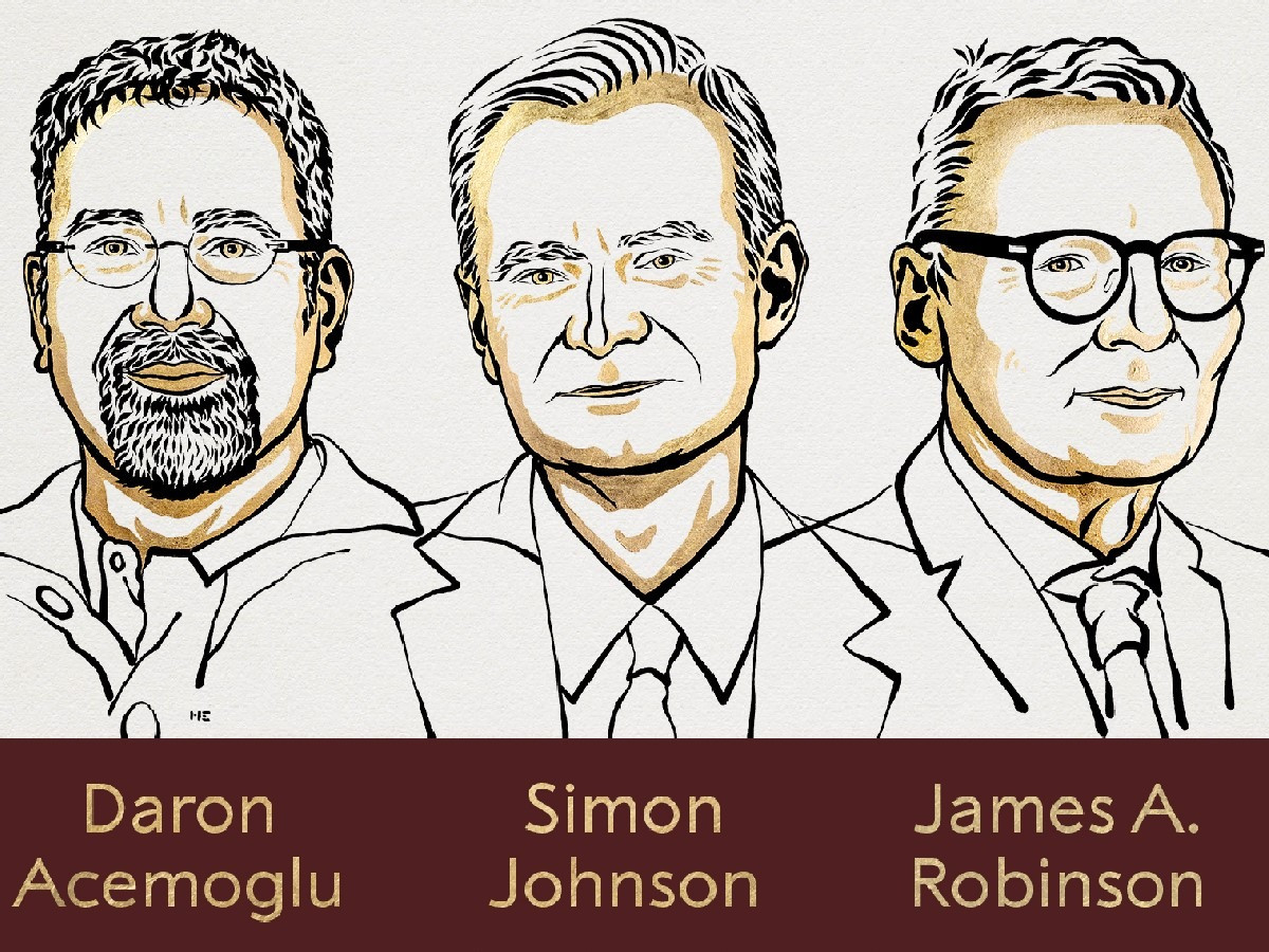 Nobel Kinh tế 2024 thuộc về 3 nhà kinh tế học người Mỹ
