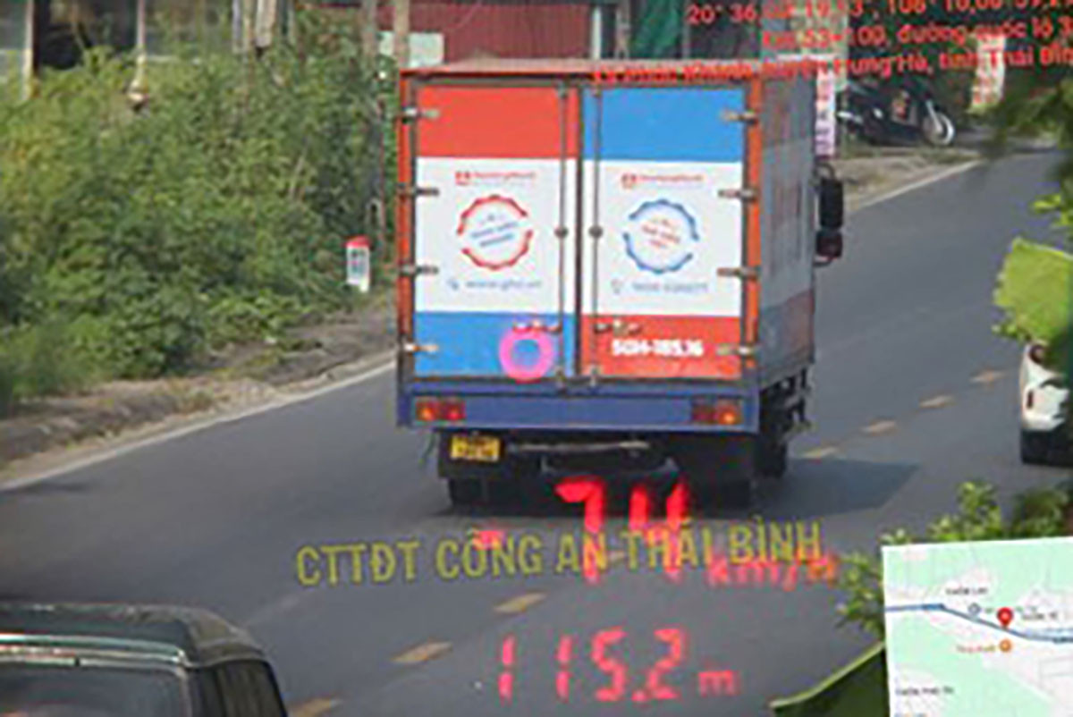 Thái Bình công bố danh sách 92 lượt ô tô bị phạt nguội